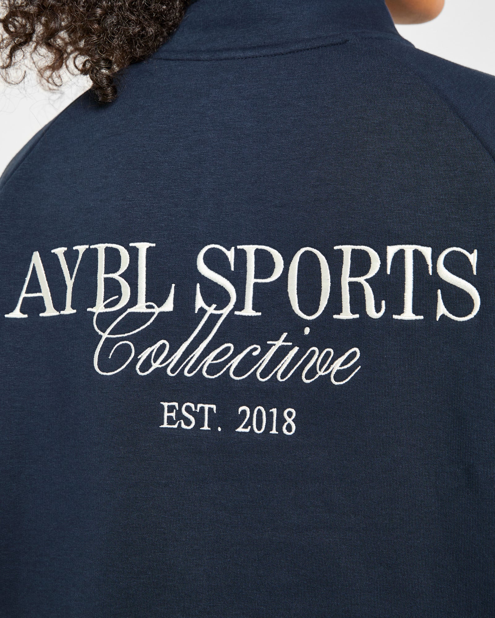 Sports Collective Oversized 1/4 Zip Pullover - True Navy