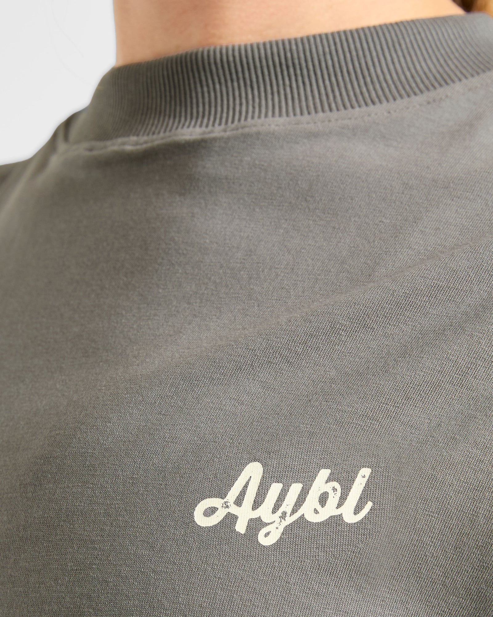 Retro Athletics Club Oversized T Shirt - Charcoal/Butter