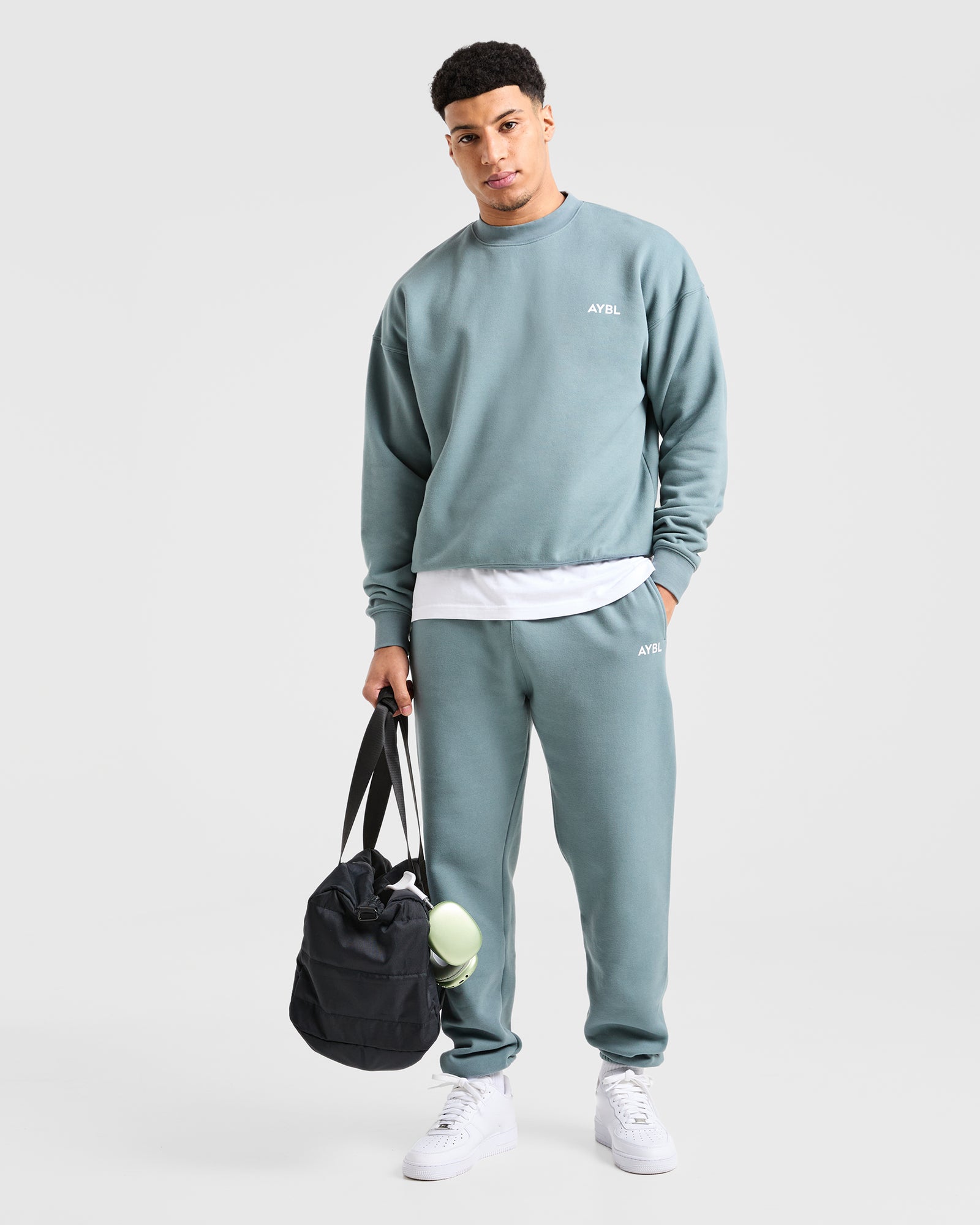 Essential Oversized Sweater - Dusty Blue