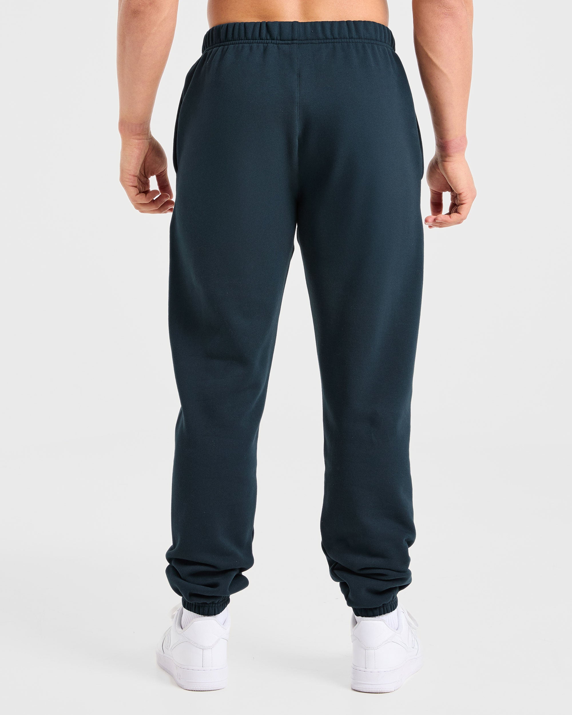 Essential Oversized Joggers - Navy