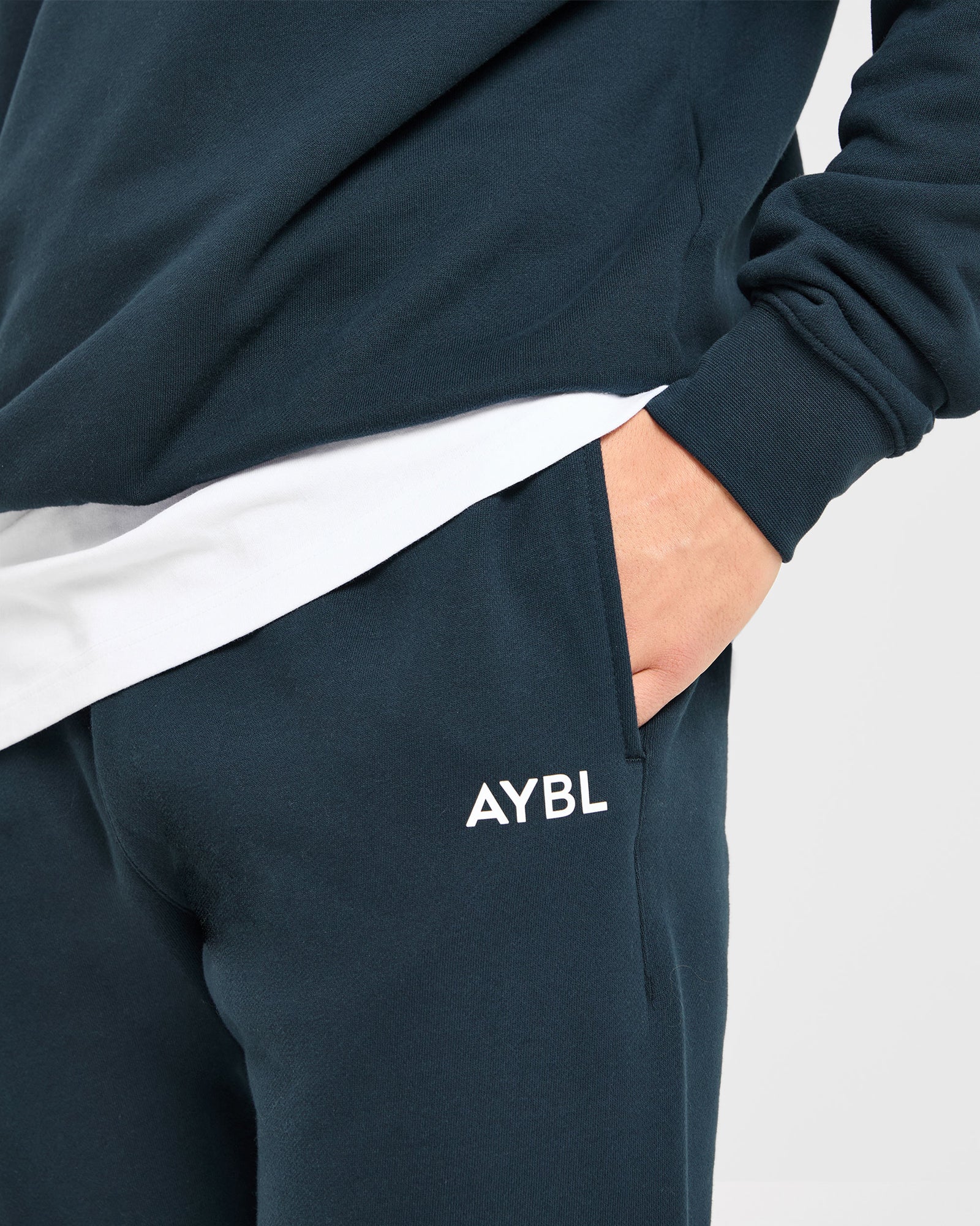 Essential Oversized Joggers - Navy