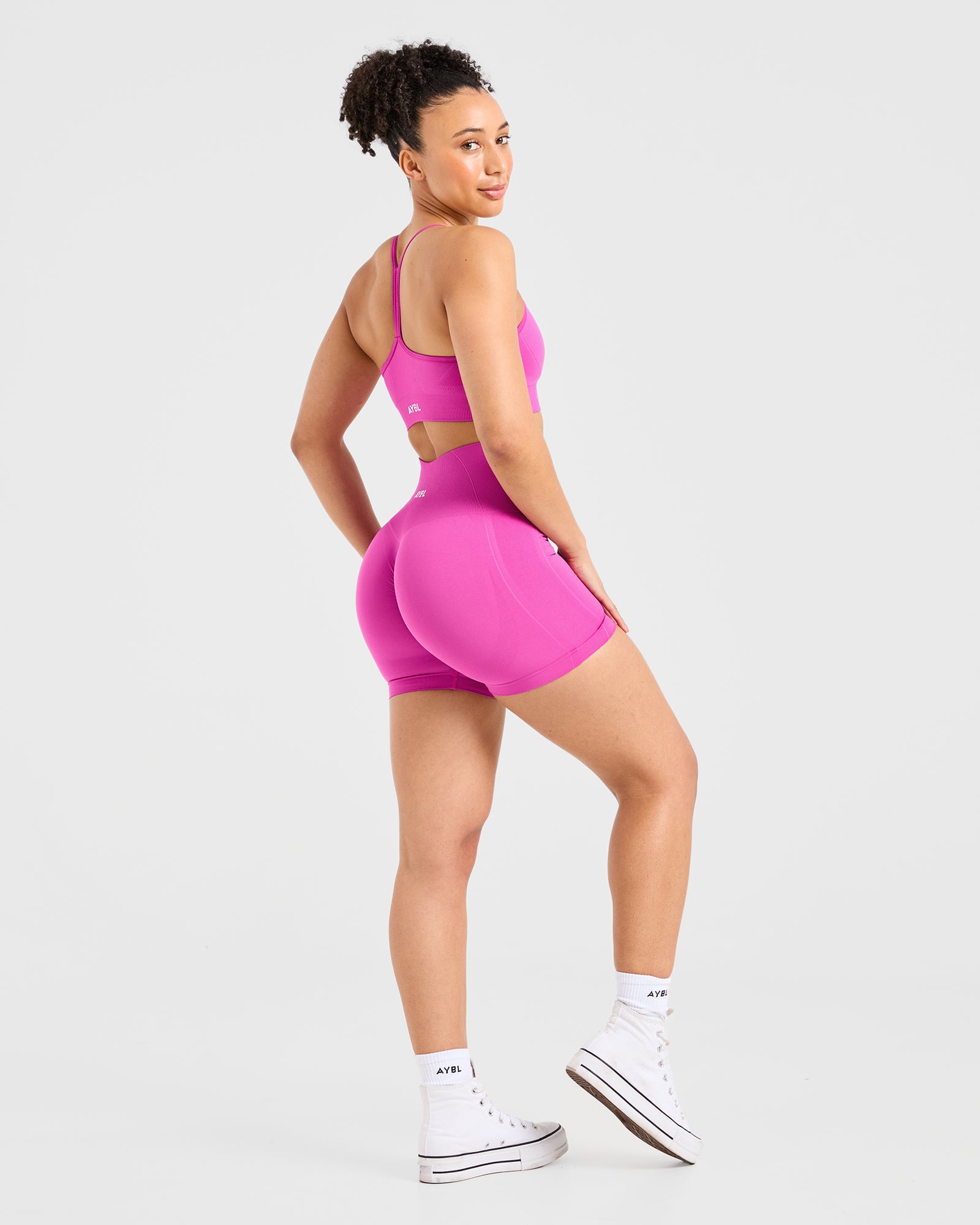 Empower Seamless Shorts - Magenta