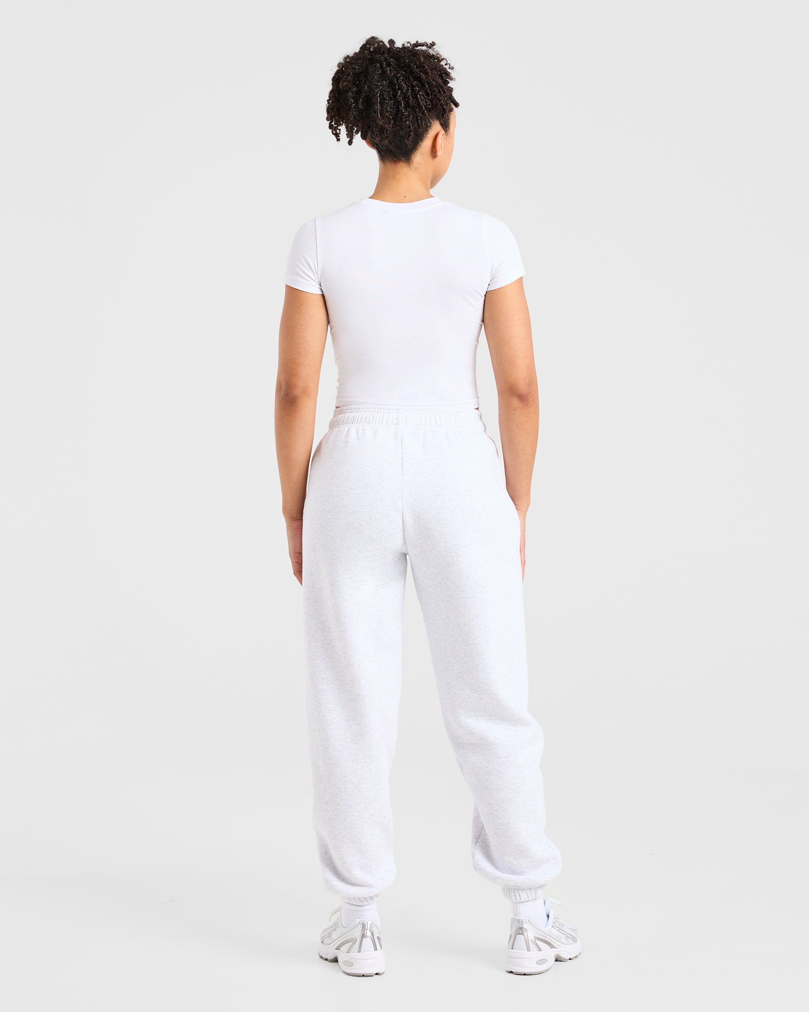 Sports Club Varsity Baby Tee - White/Red (Copy)