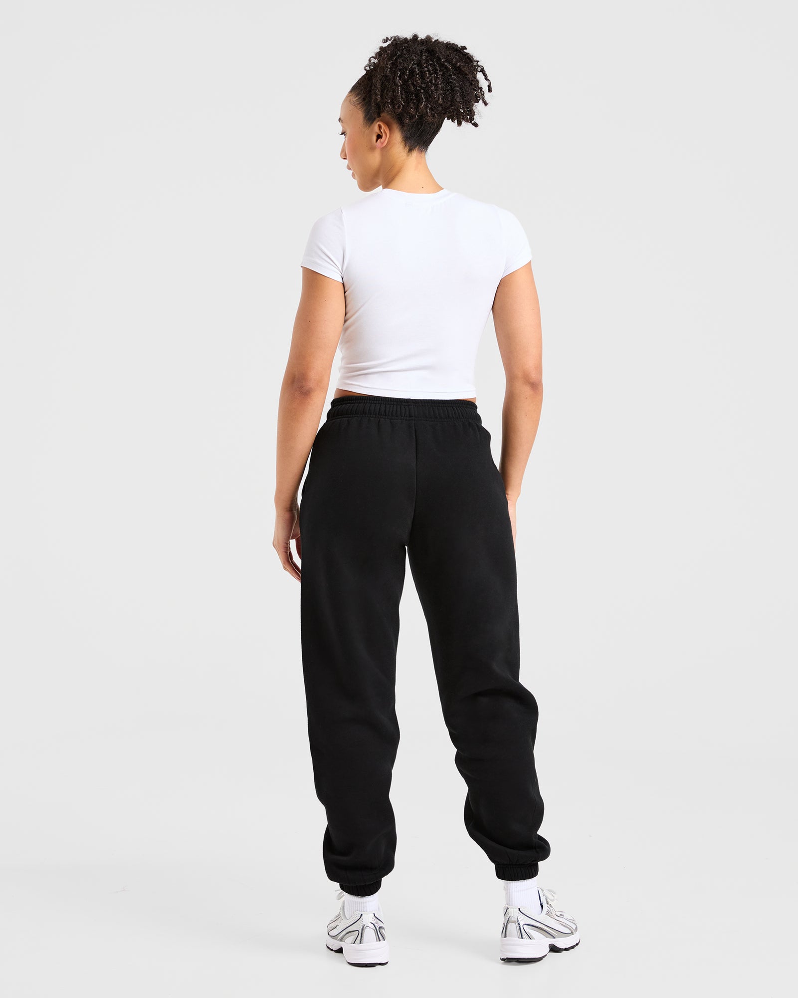 Just a Gym Girl Baby Tee - White/Red (Copy)