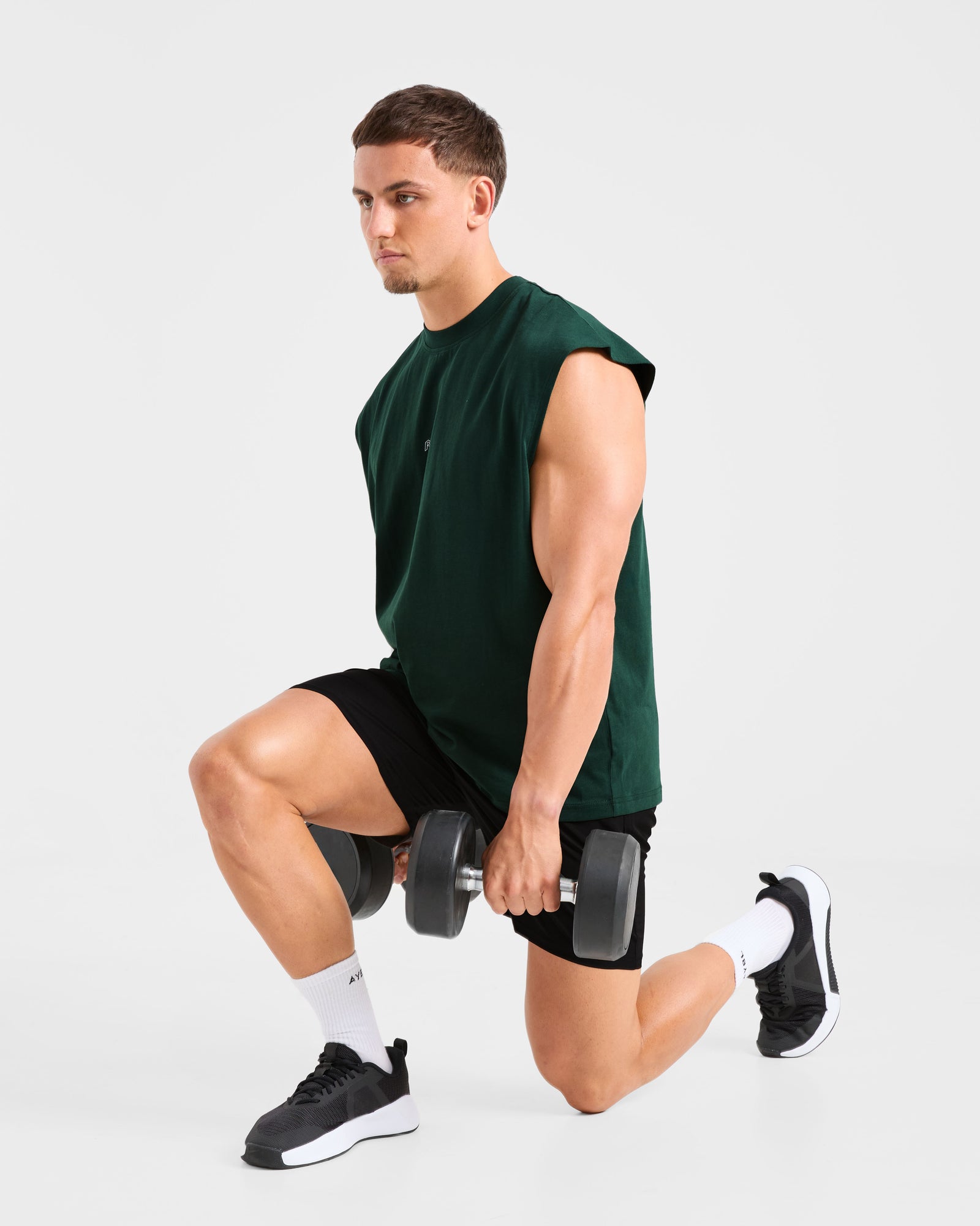 Rebound Tank - Forest Green