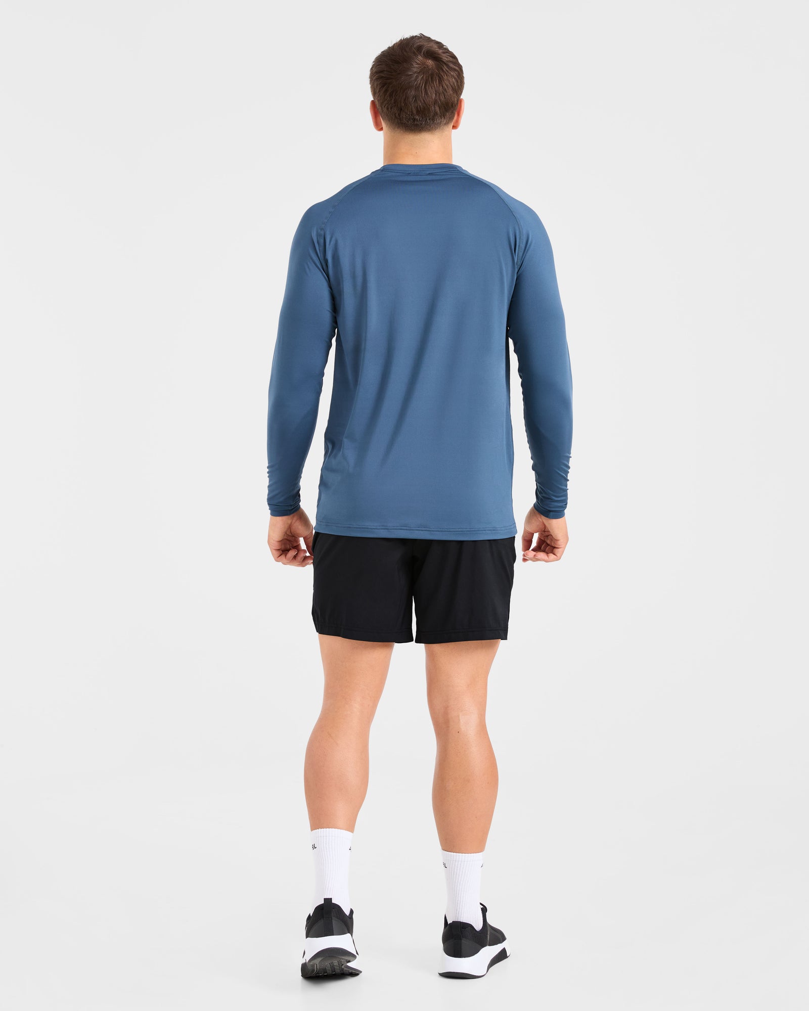 Essential Long Sleeve T Shirt - Deep Teal