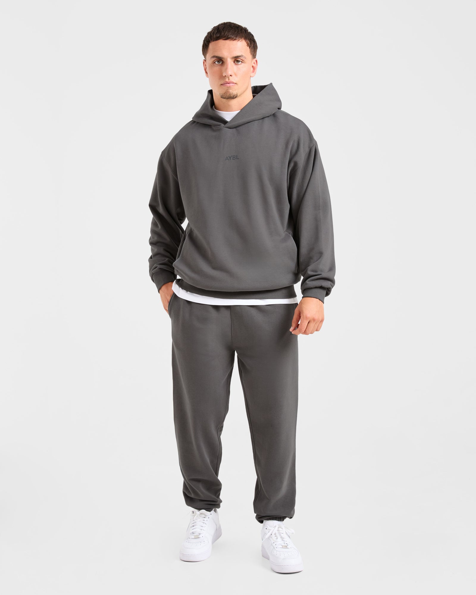 Craft Oversized Hoodie - Charcoal