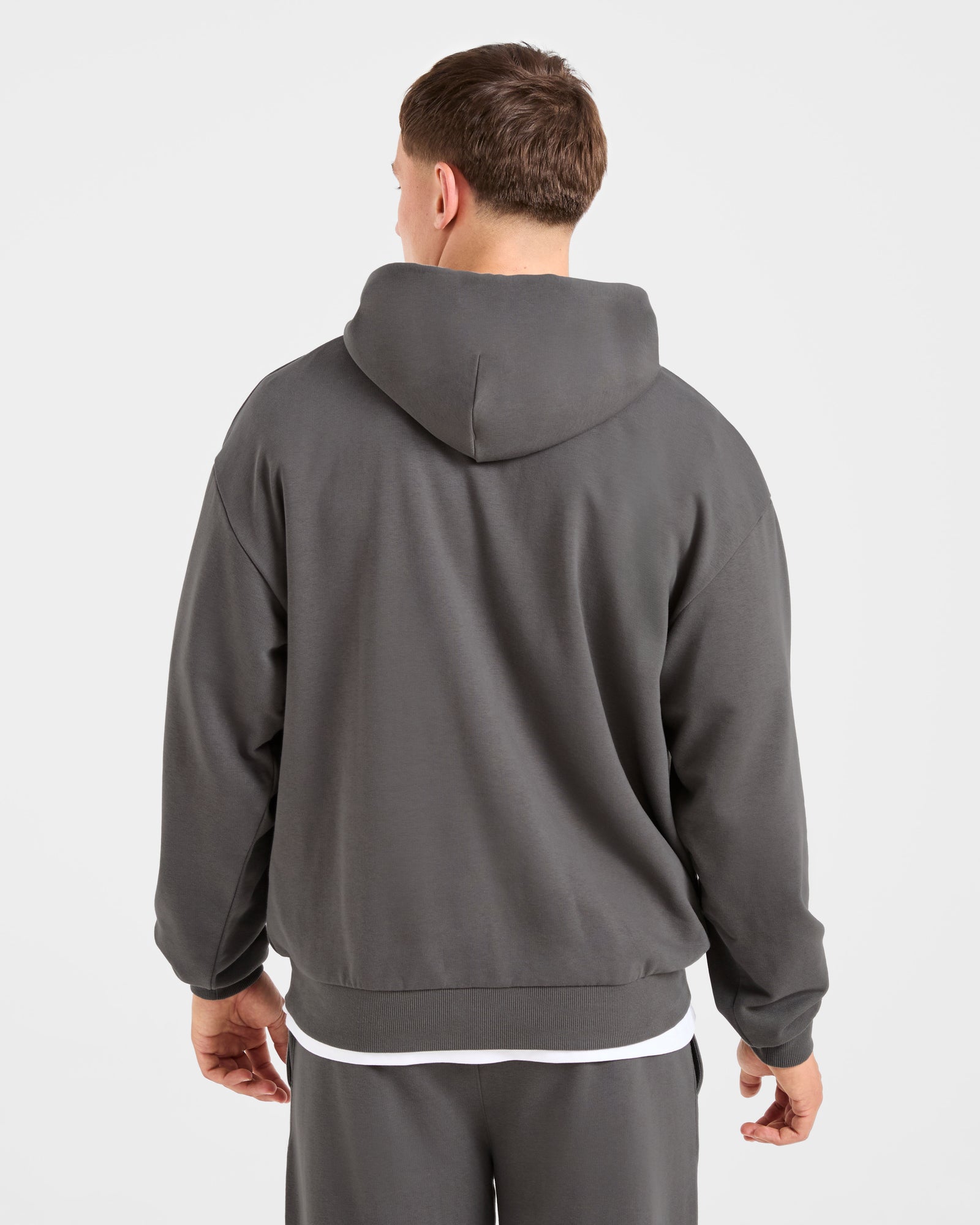 Craft Oversized Hoodie - Charcoal