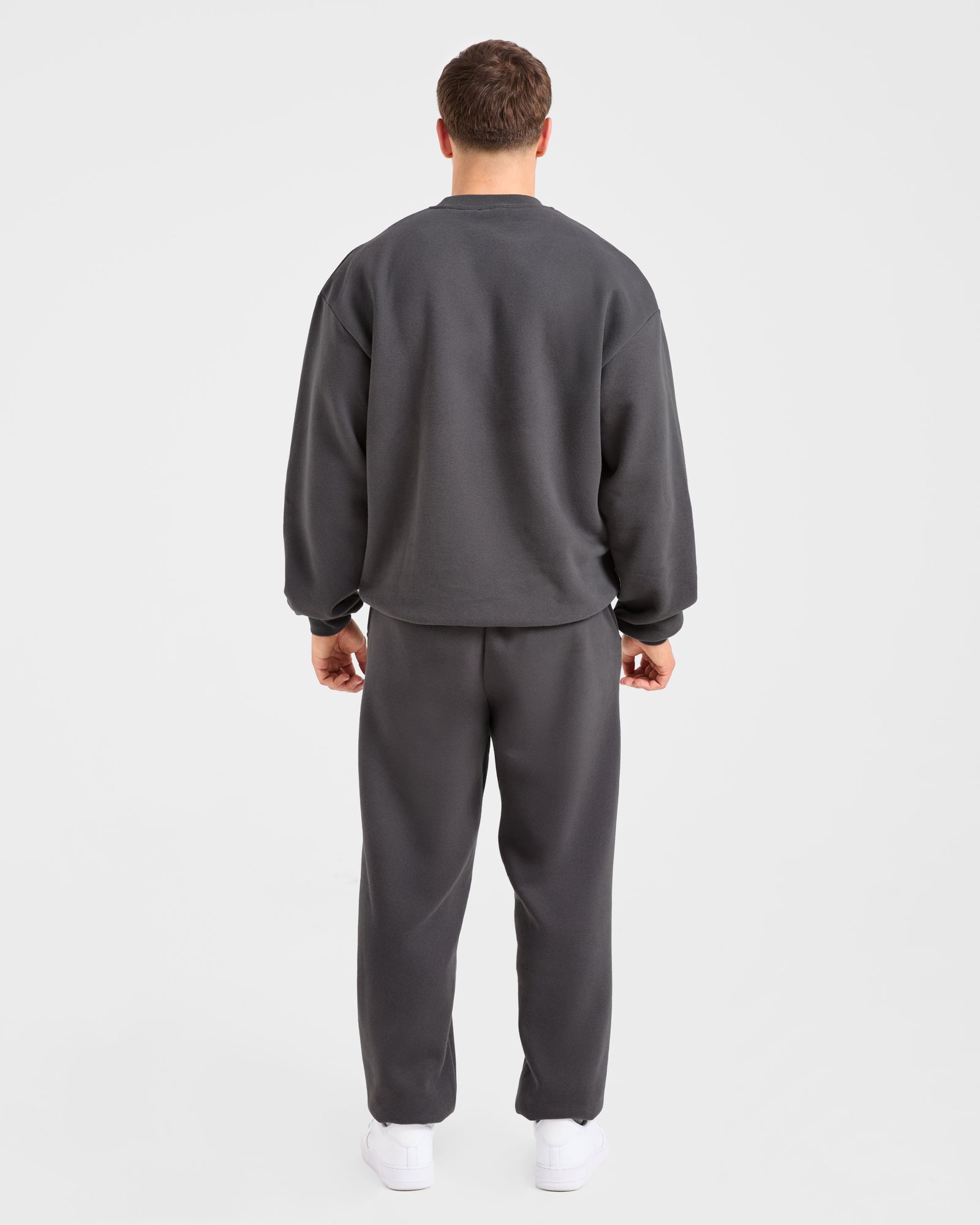 Academy Oversized Sweater - Charcoal