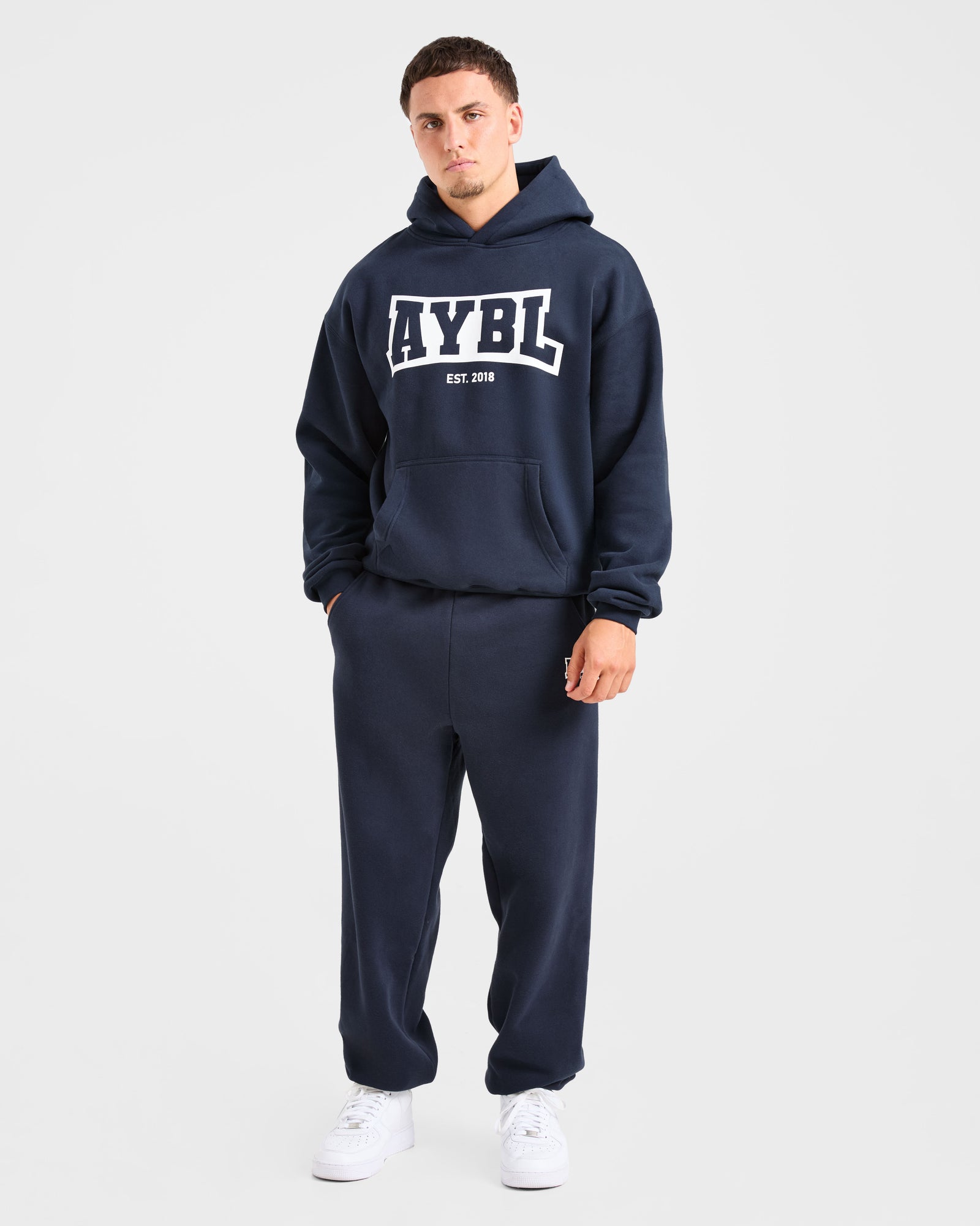 Academy Oversized Hoodie - Navy