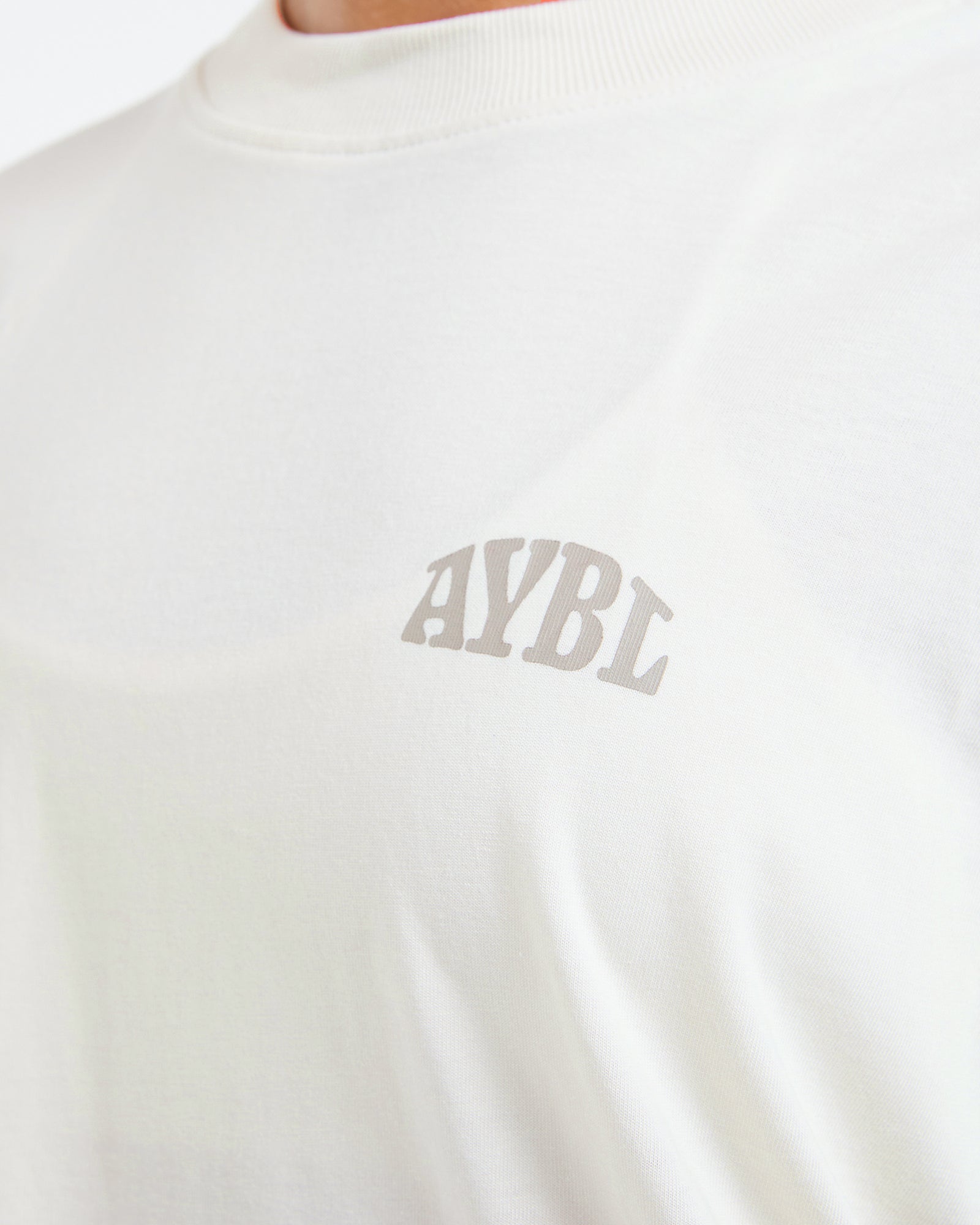 Mind Over Matter Oversized T Shirt - Beige/Brown