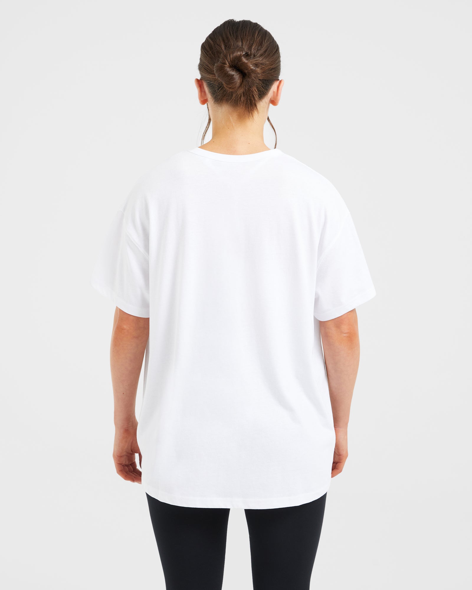 Varsity Oversized T Shirt - White - aybldev