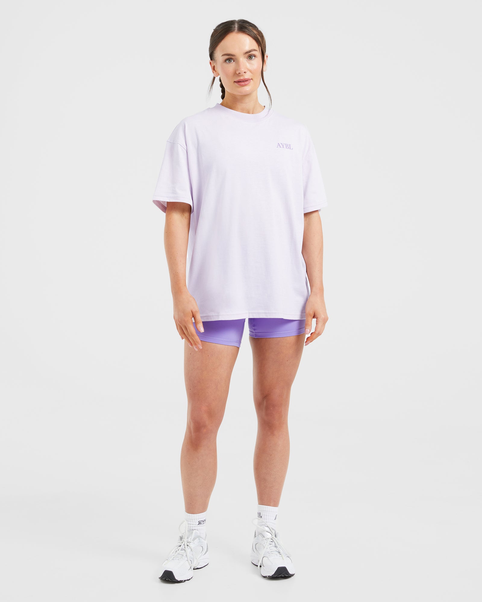 Do It For You Oversized T Shirt - Orchid Purple