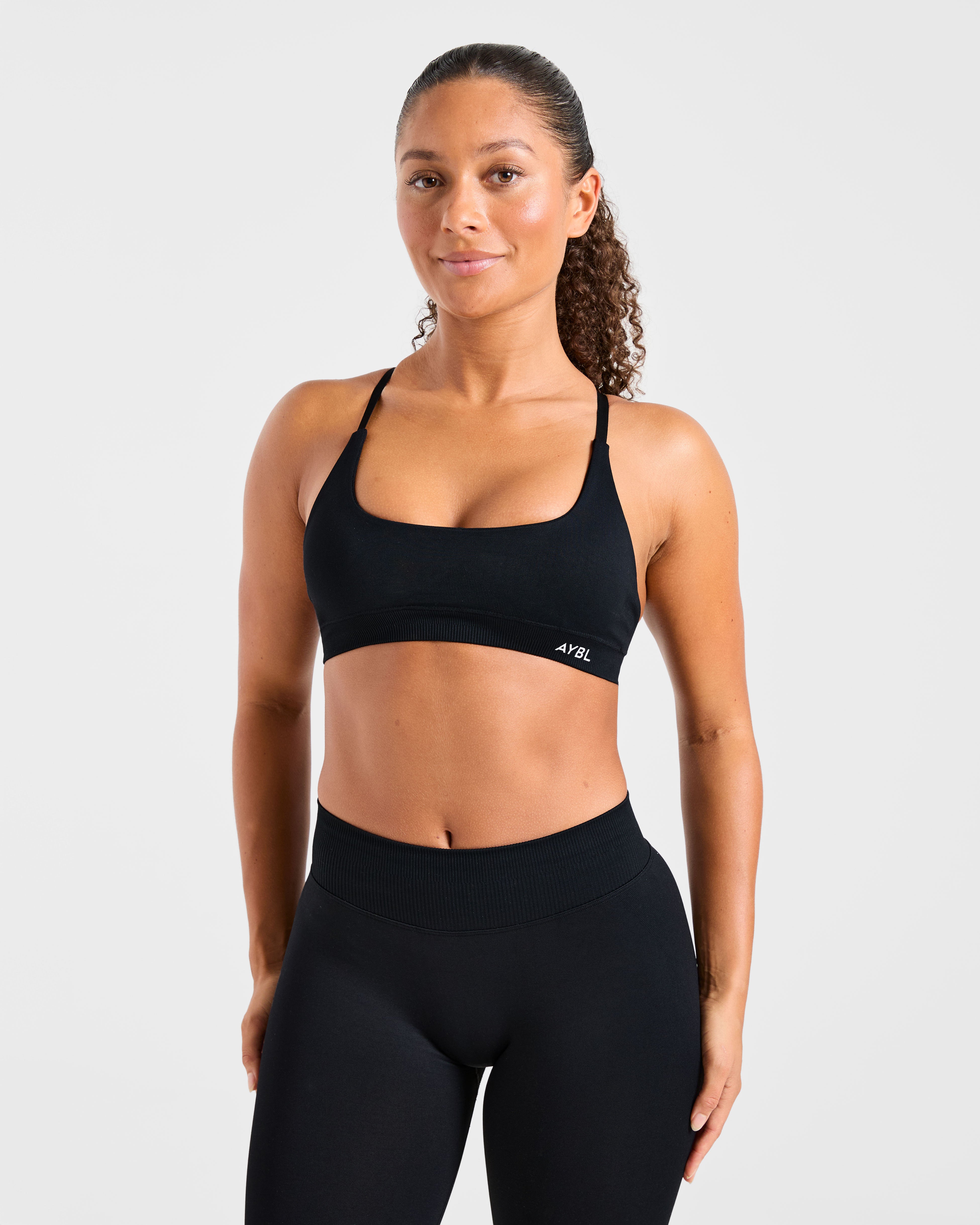 JD Enhance Seamless Sports Bra - Black (Copy)