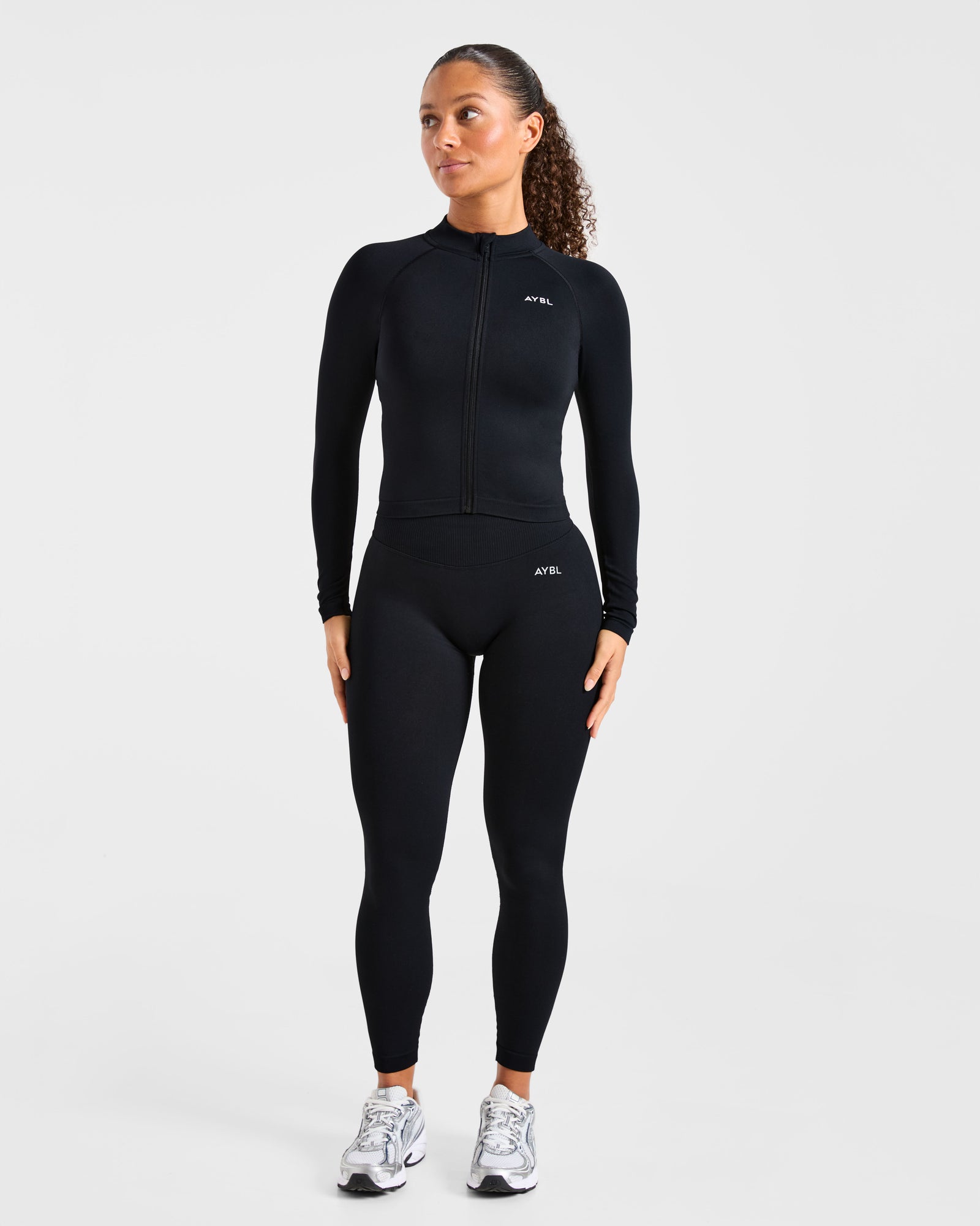 Enhance Seamless Jacket - Black