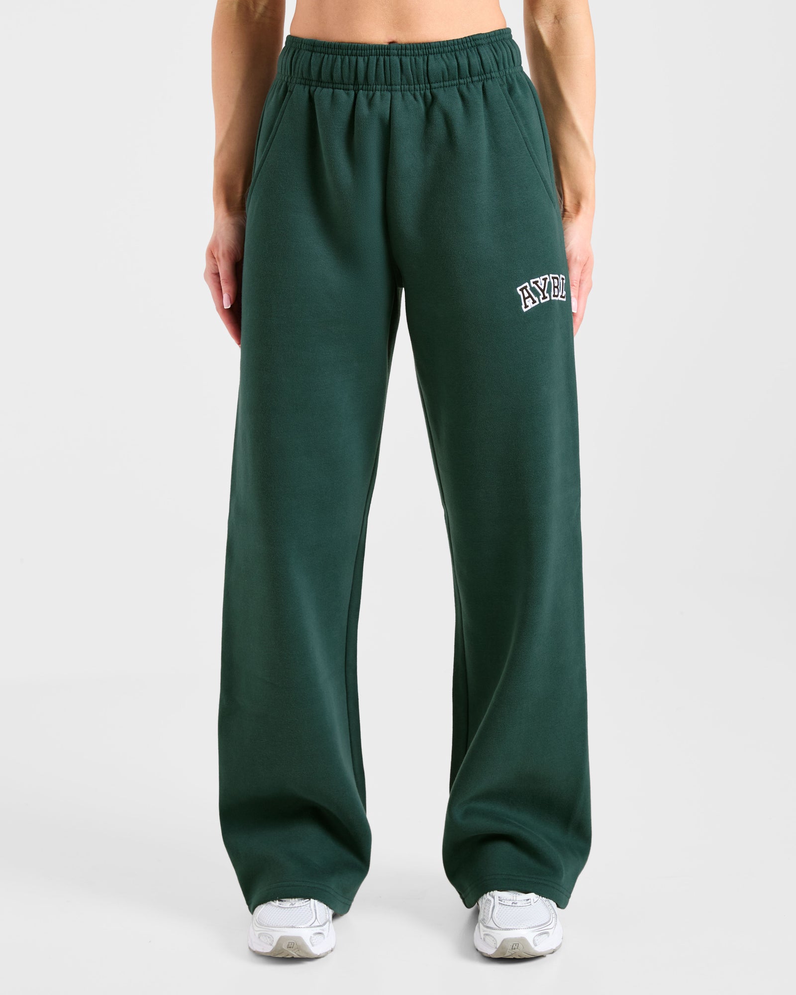 JD Varsity 2.0 Oversized Straight Leg Joggers - Deep Forest (Copy)