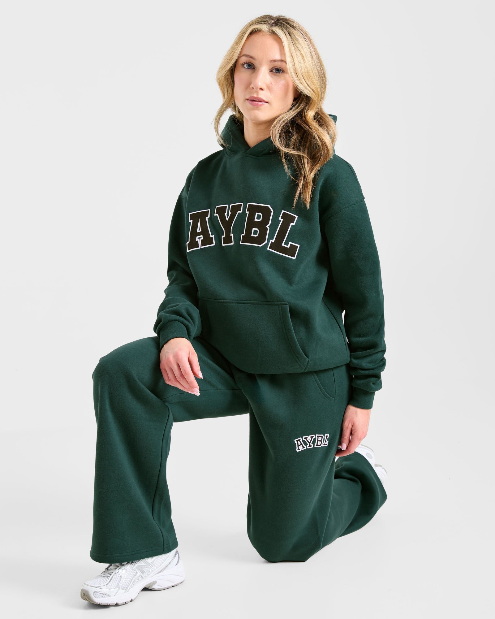 JD Varsity 2.0 Oversized Hoodie - Deep Forest (Copy)