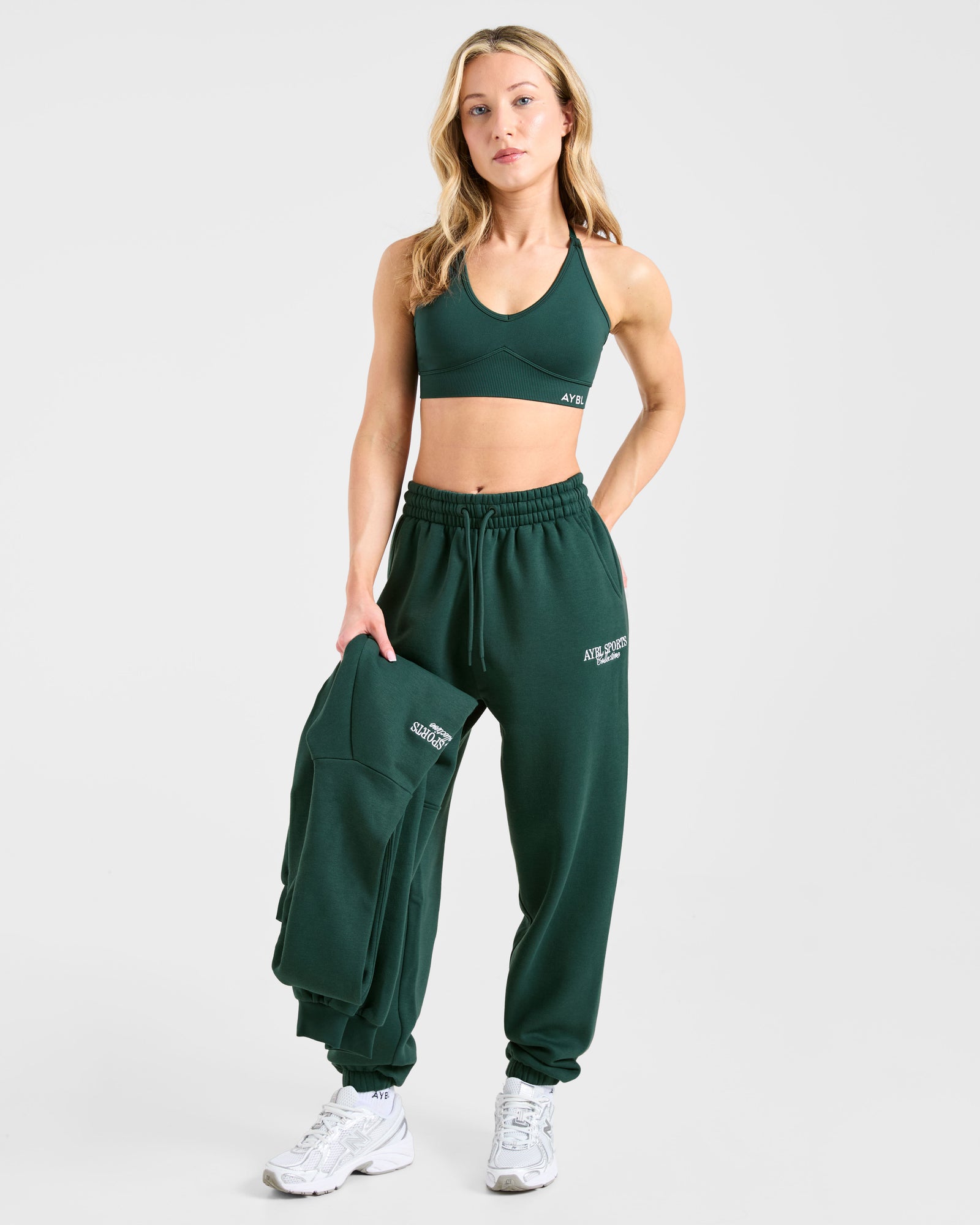 JD Sports Collective Oversized Joggers - Deep Forest (Copy)