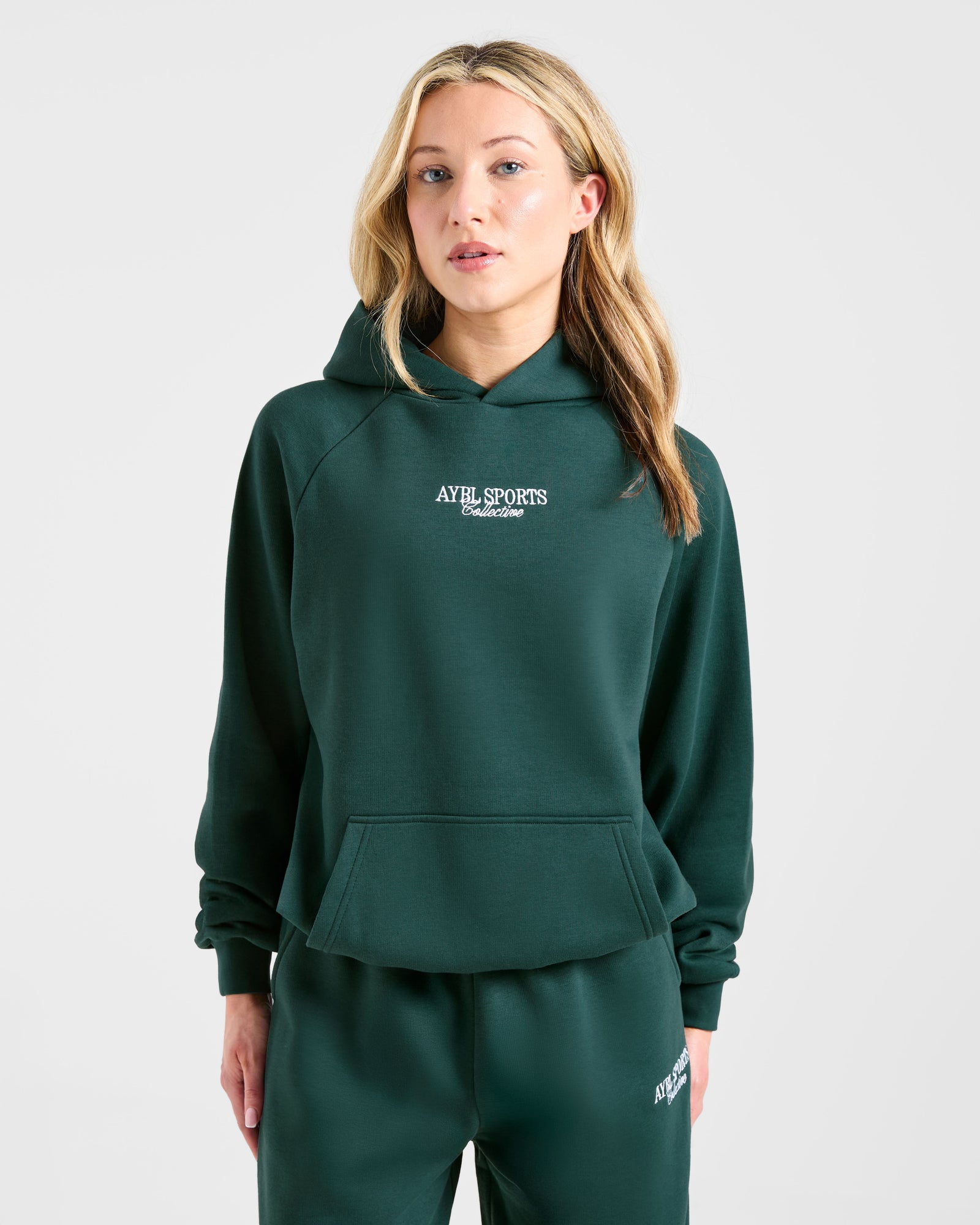 JD Sports Collective Oversized Hoodie - Deep Forest (Copy)