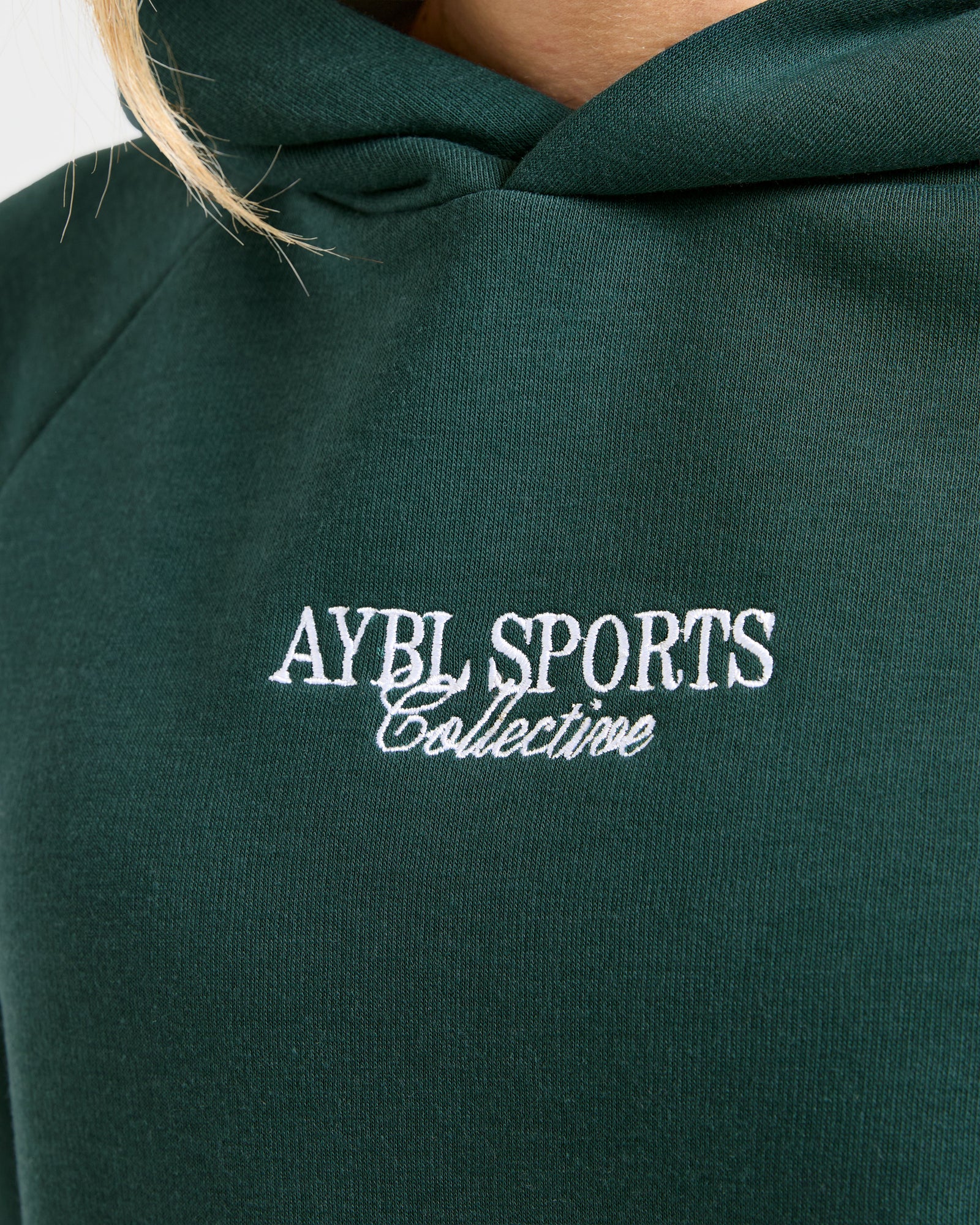 Sports Collective Oversized Hoodie - Deep Forest