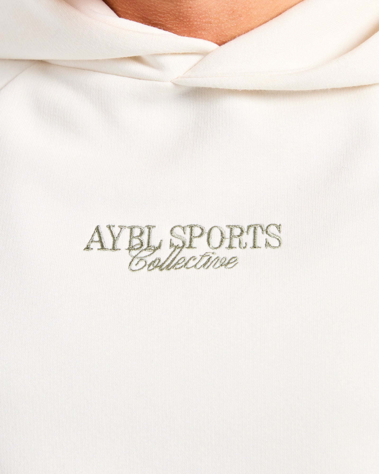 Sports Collective Oversized Hoodie - Off White