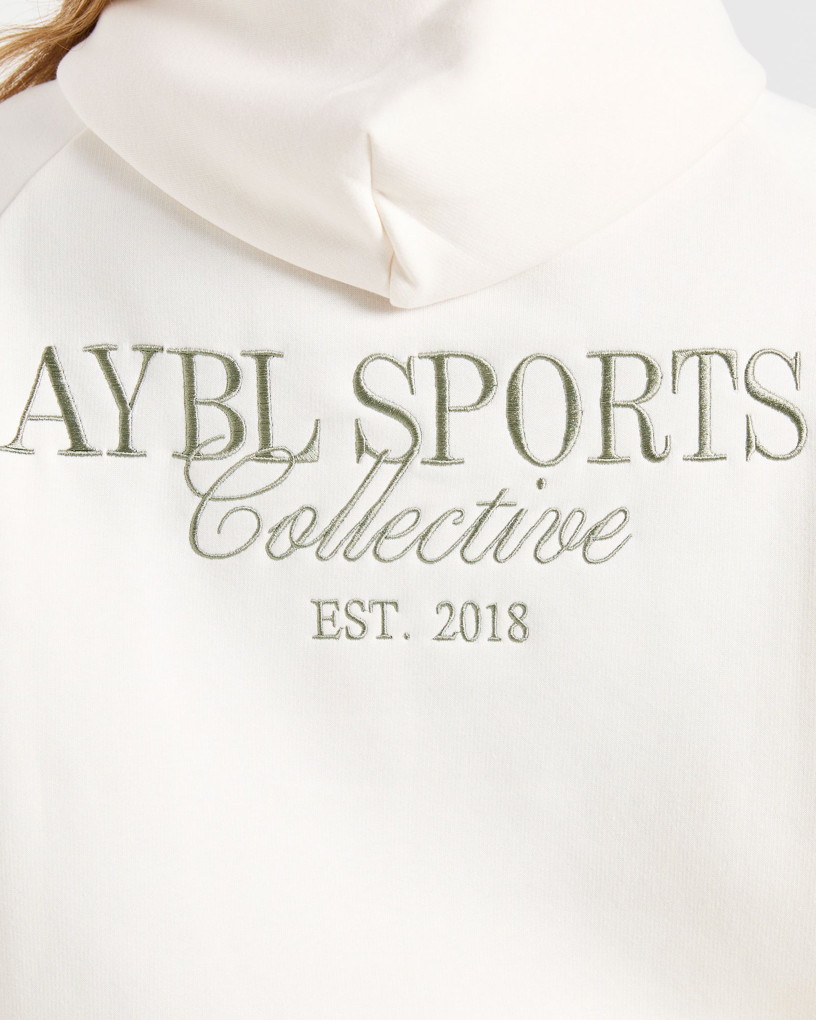 Sports Collective Oversized Hoodie - Off White