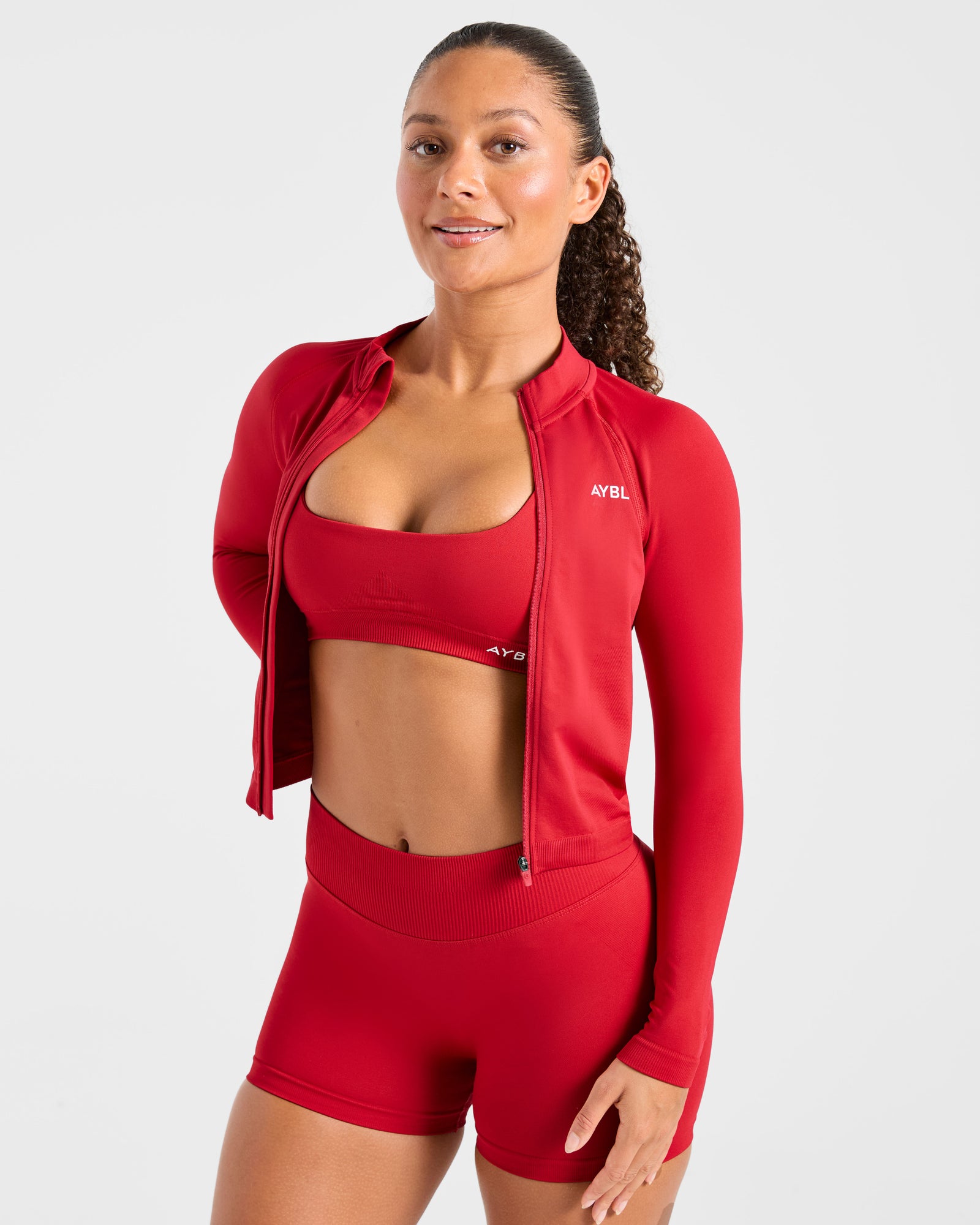 JD Enhance Seamless Jacket - Red (Copy)