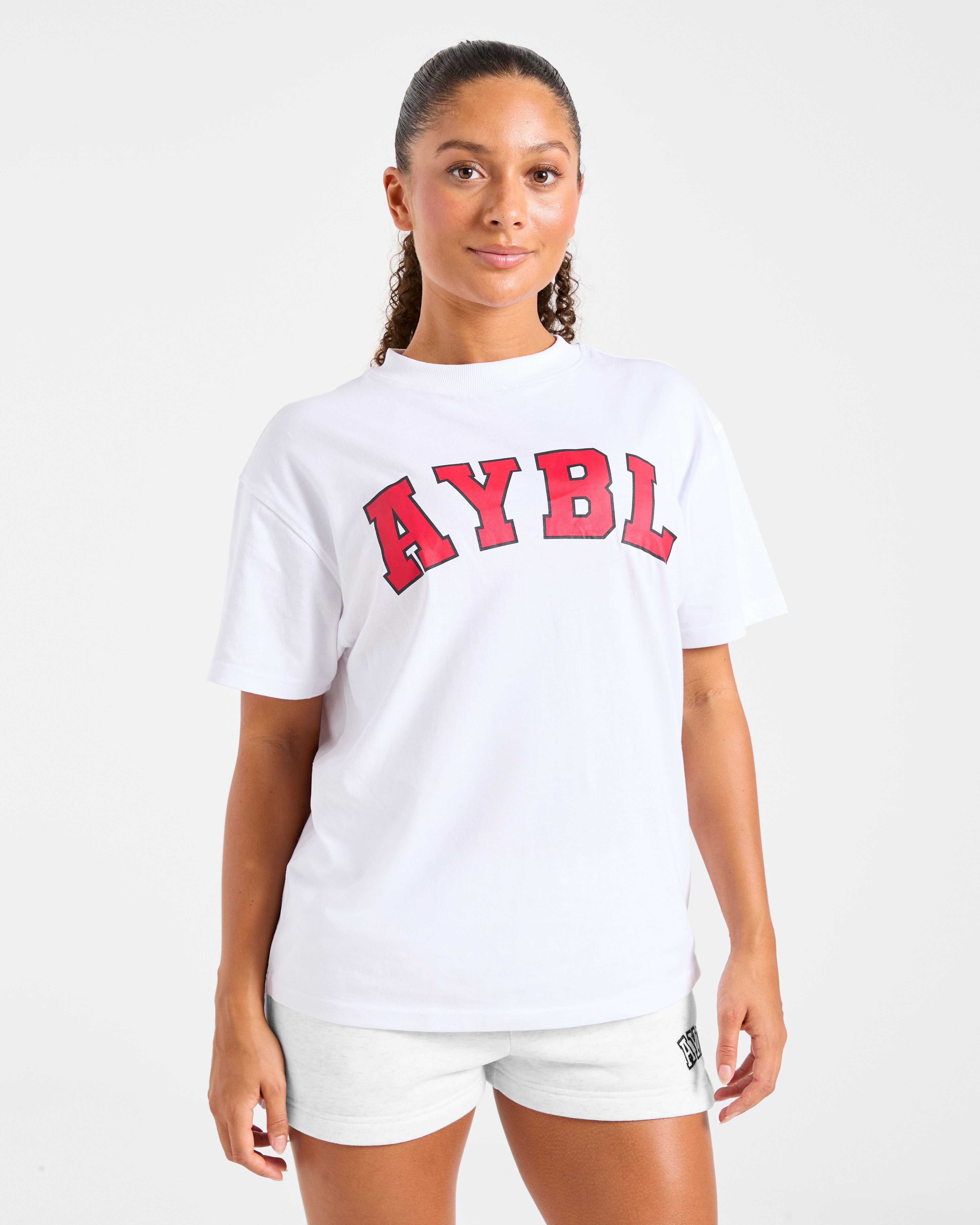 JD Varsity 2.0 Oversized T Shirt - Red (Copy)