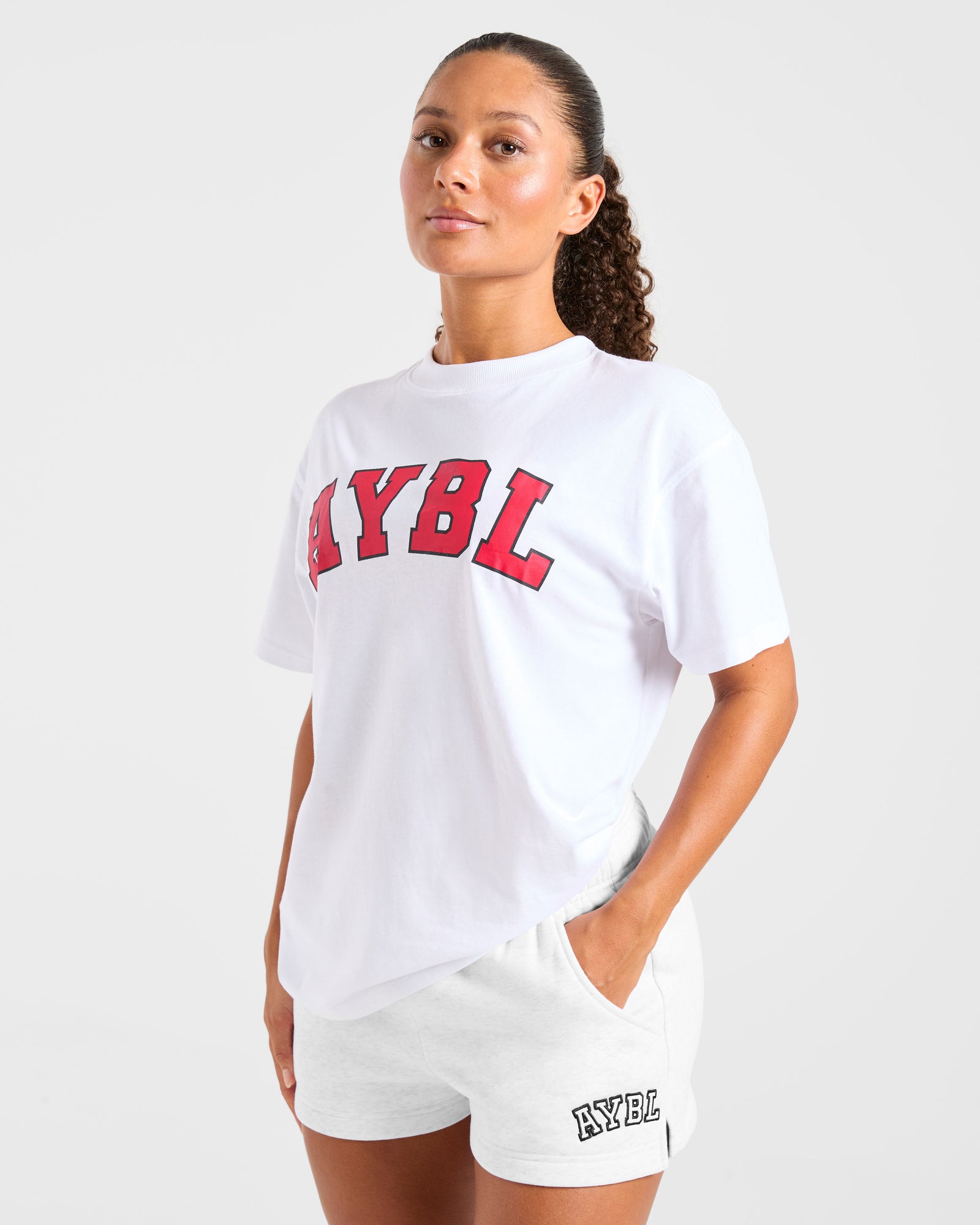 JD Varsity 2.0 Oversized T Shirt - Red (Copy)