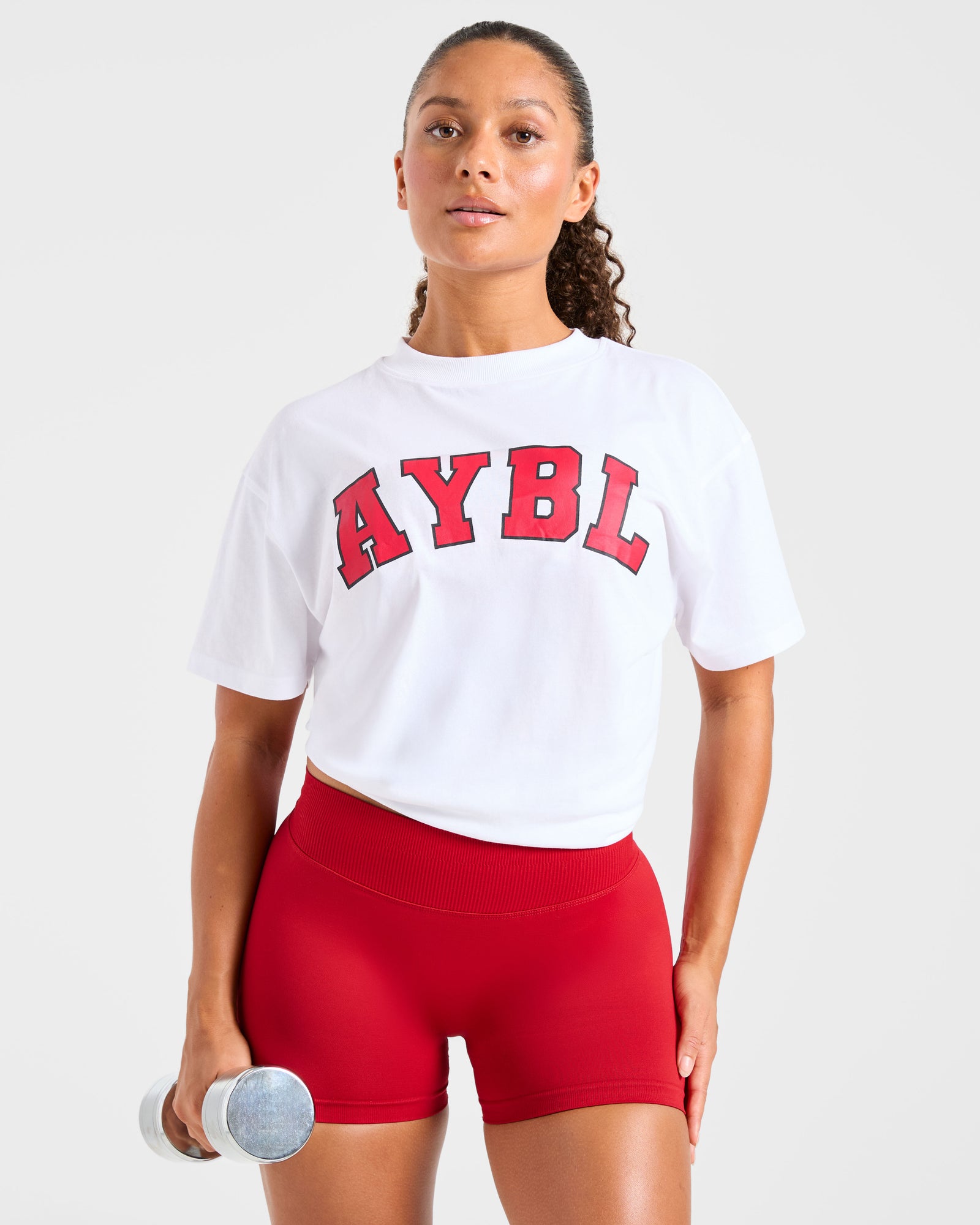 JD Varsity 2.0 Oversized T Shirt - Red (Copy) (Copy)