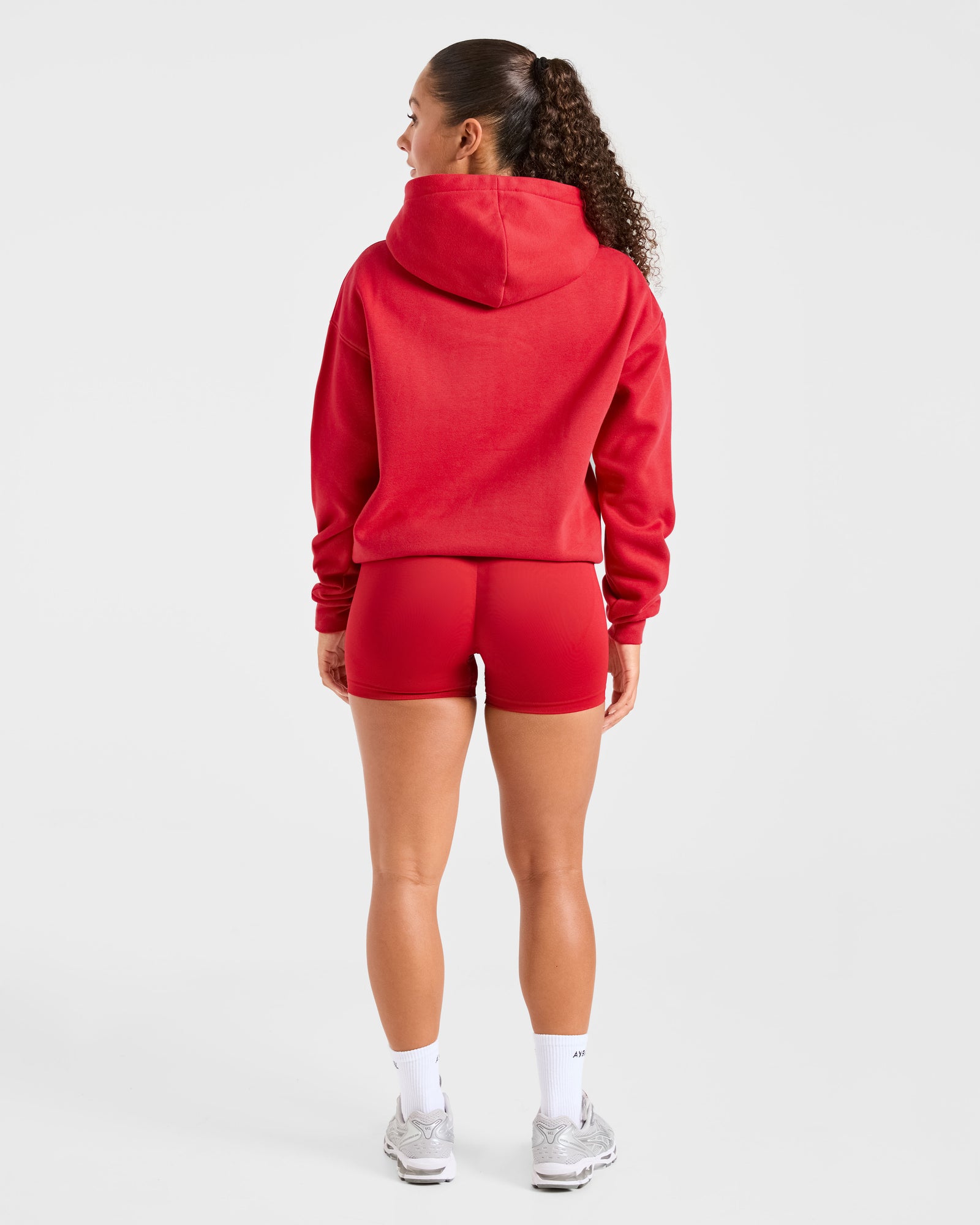 JD Varsity 2.0 Oversized Hoodie - Red (Copy)