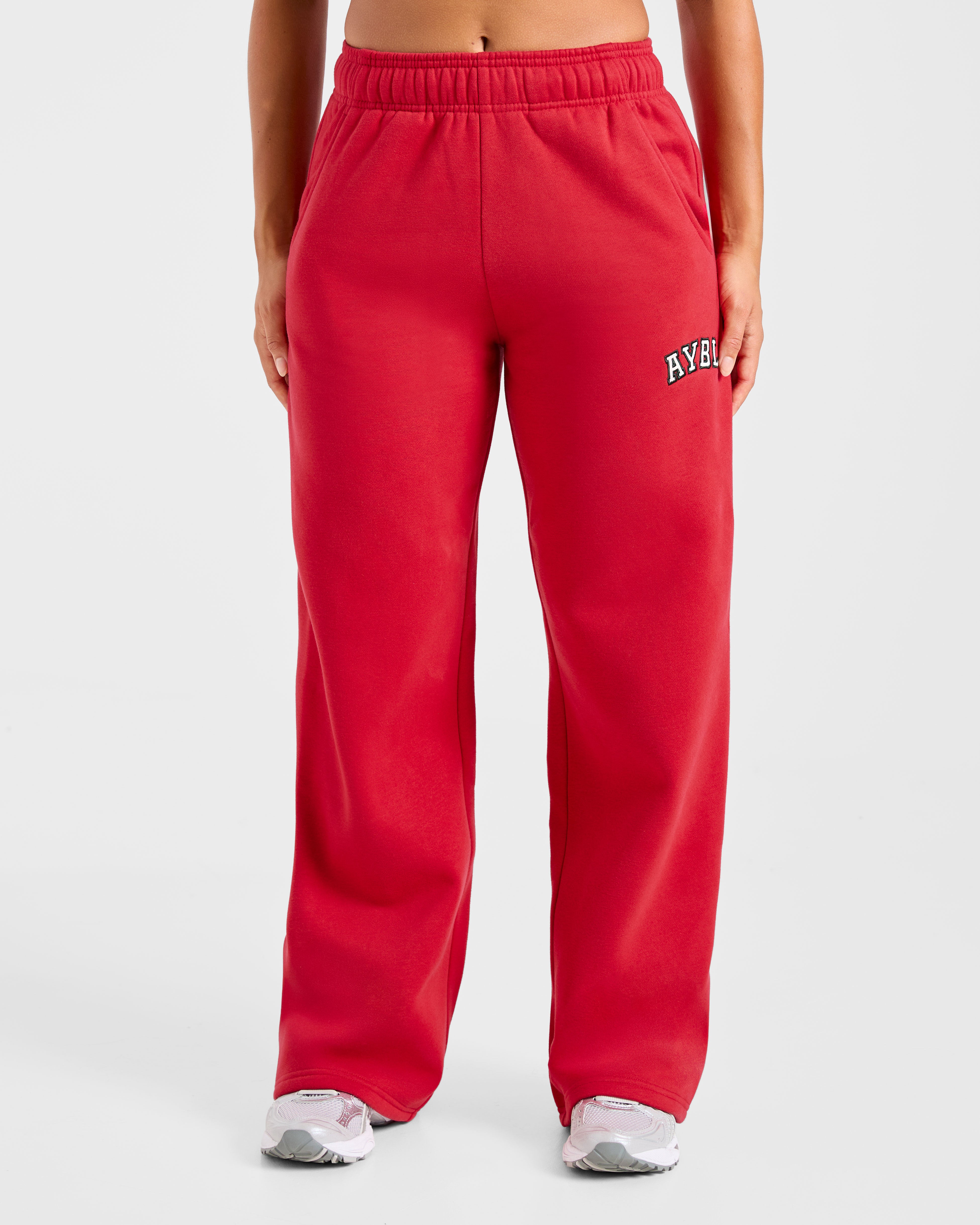 JD Varsity 2.0 Oversized Straight Leg Joggers - Red (Copy)
