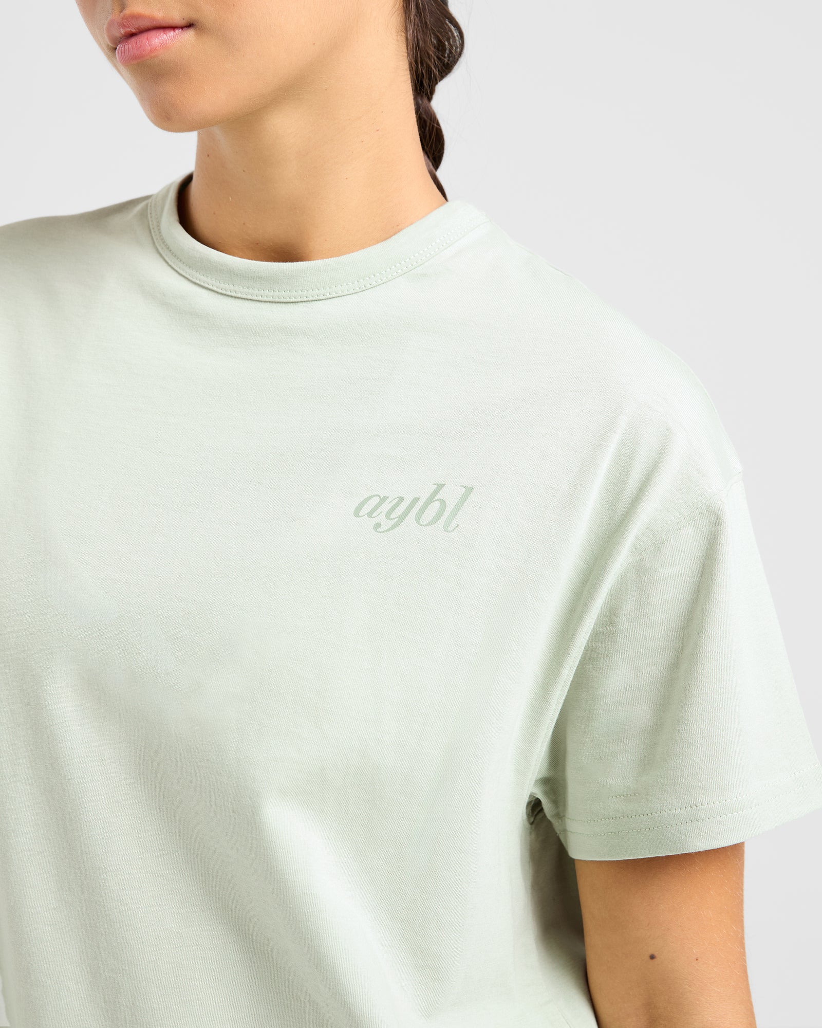 Show Yourself Kindness Oversized T Shirt - Green