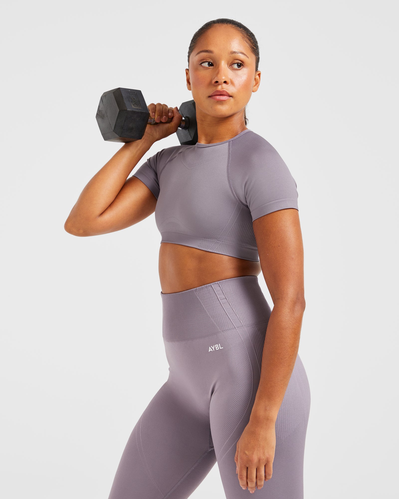 Balance V3 Seamless Crop Top - Mauve