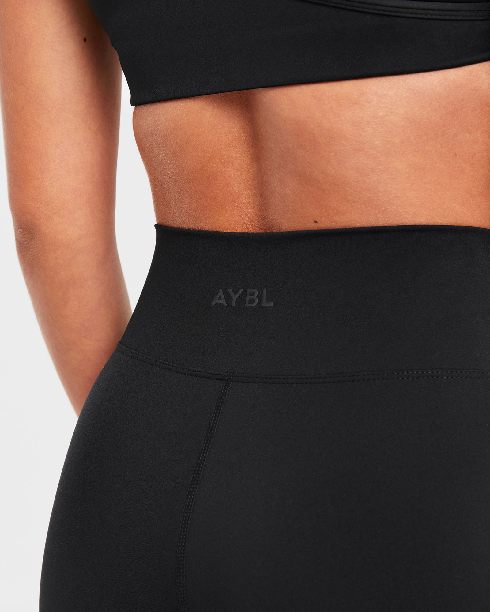 Sculpt Wrap Shorts - Black