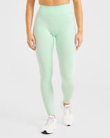 Staple Leggings - Mint Green