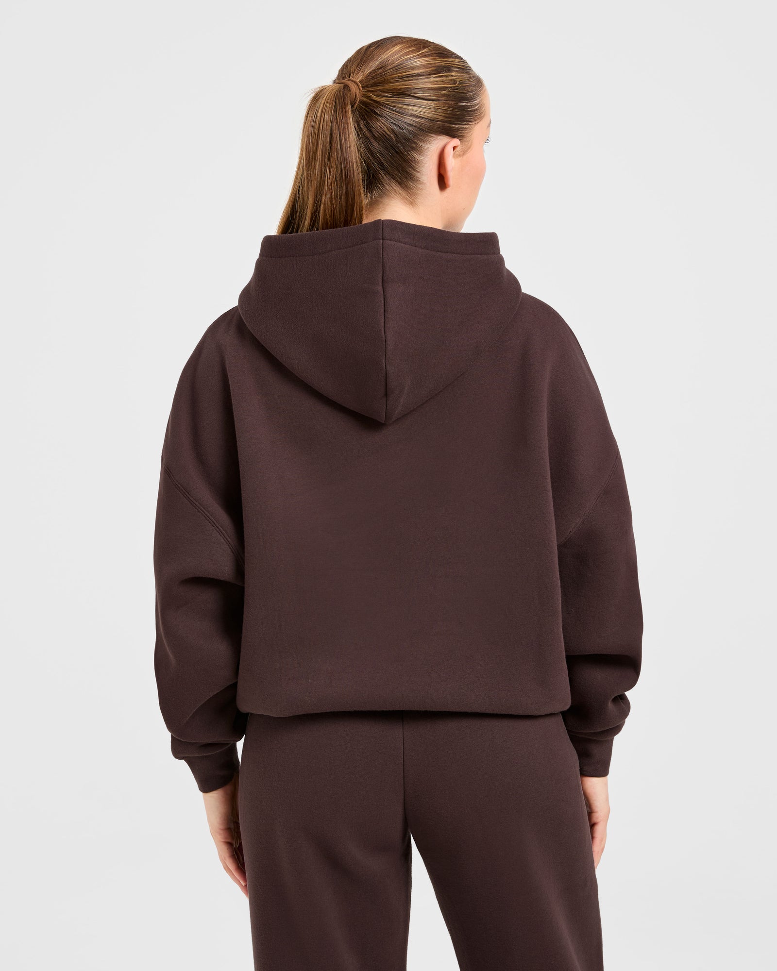 Varsity 2.0 Oversized Hoodie - Cocoa Brown