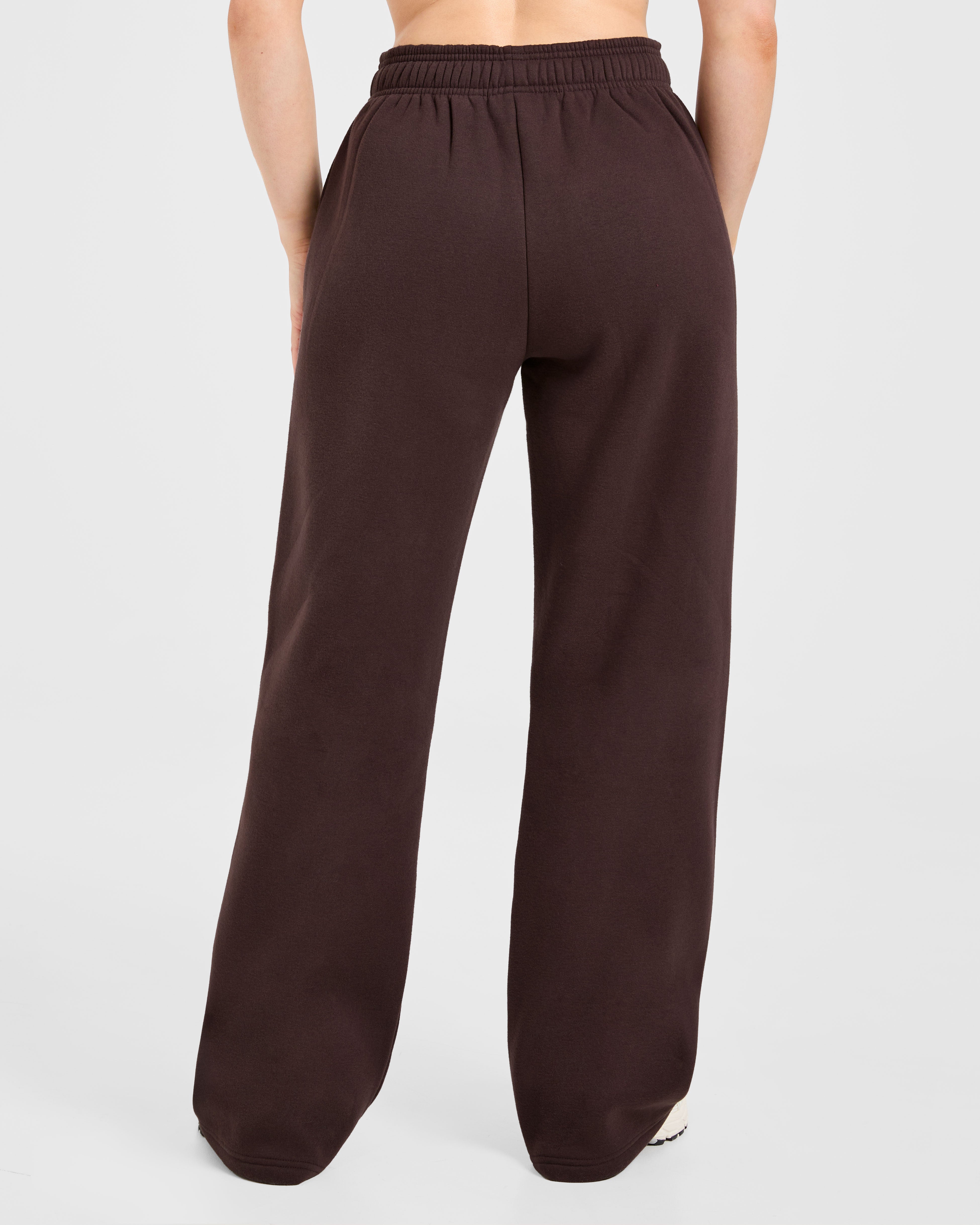 JD Varsity 2.0 Oversized Straight Leg Joggers - Cocoa Brown