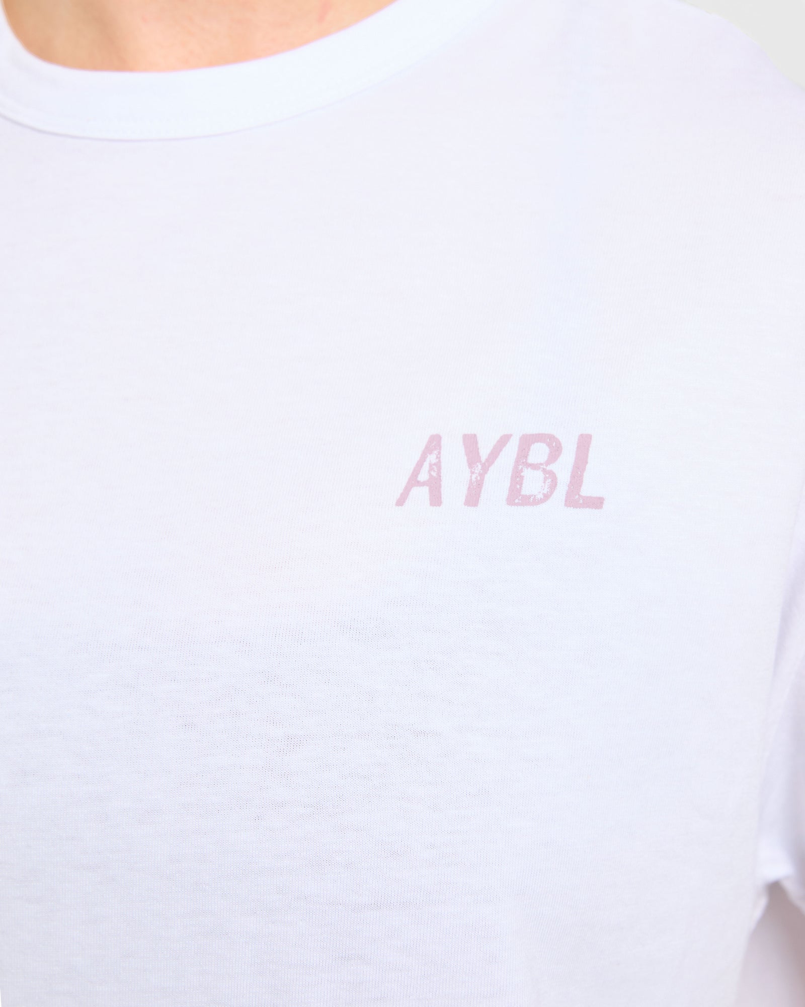 Strong Women Graphic Oversized T Shirt - White/Lilac