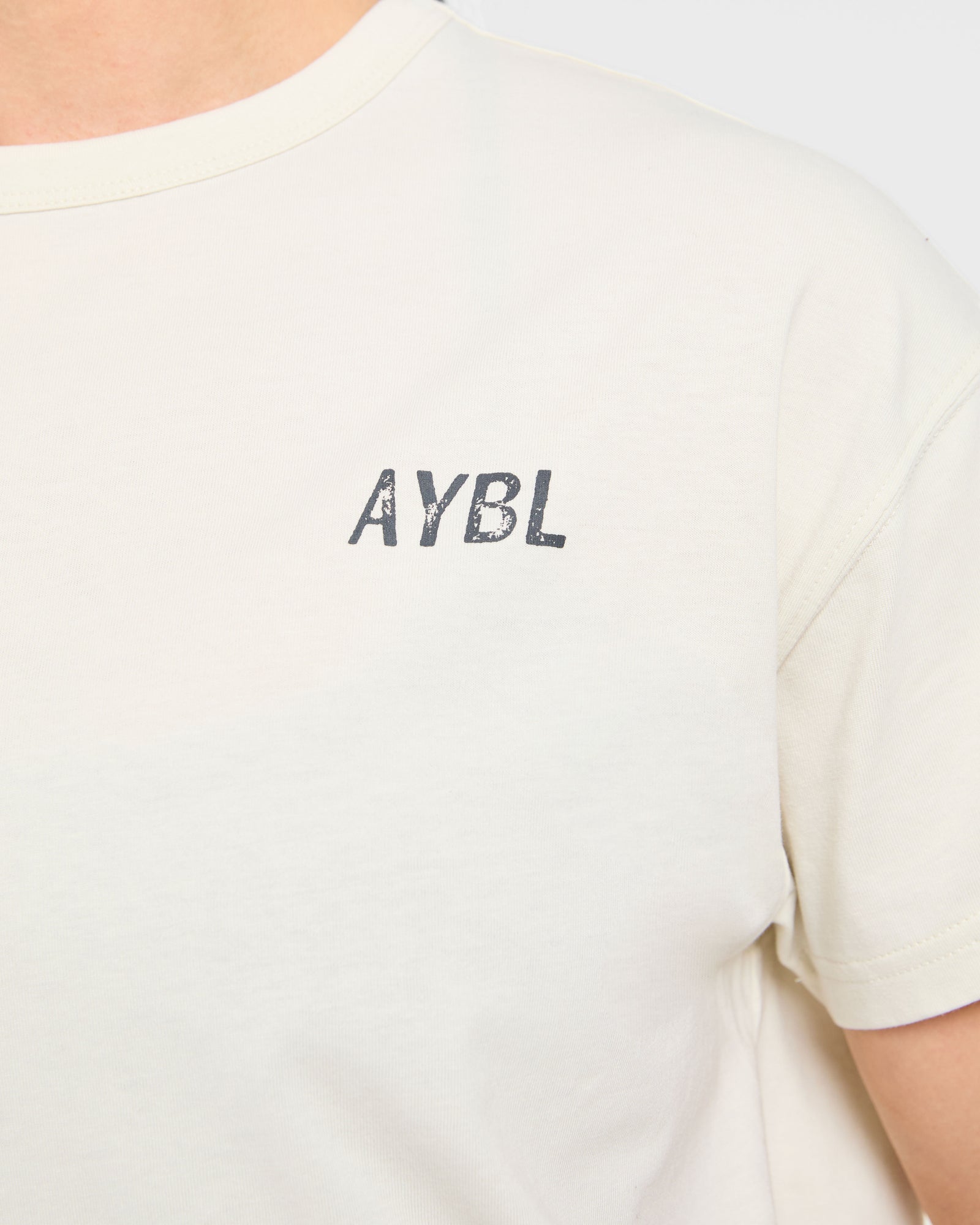 Strong Women Graphic Oversized T Shirt - Beige/Charcoal