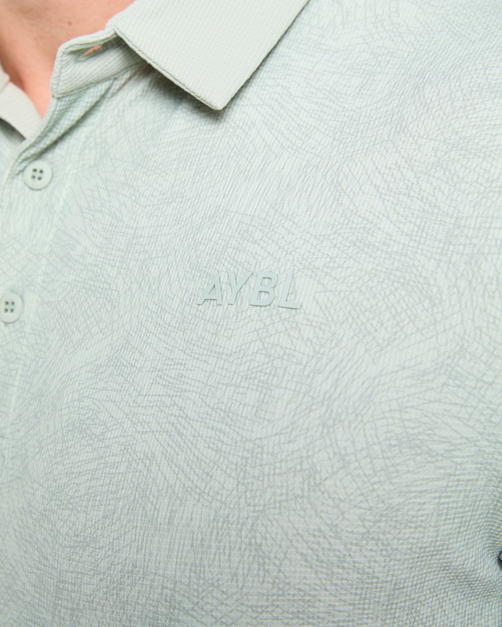 Precision Static Polo - Washed Sage