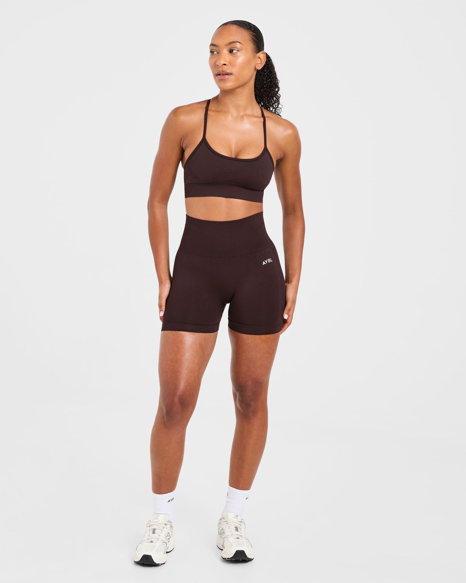JD Empower Seamless Sports Bra - Cocoa Brown (Copy)