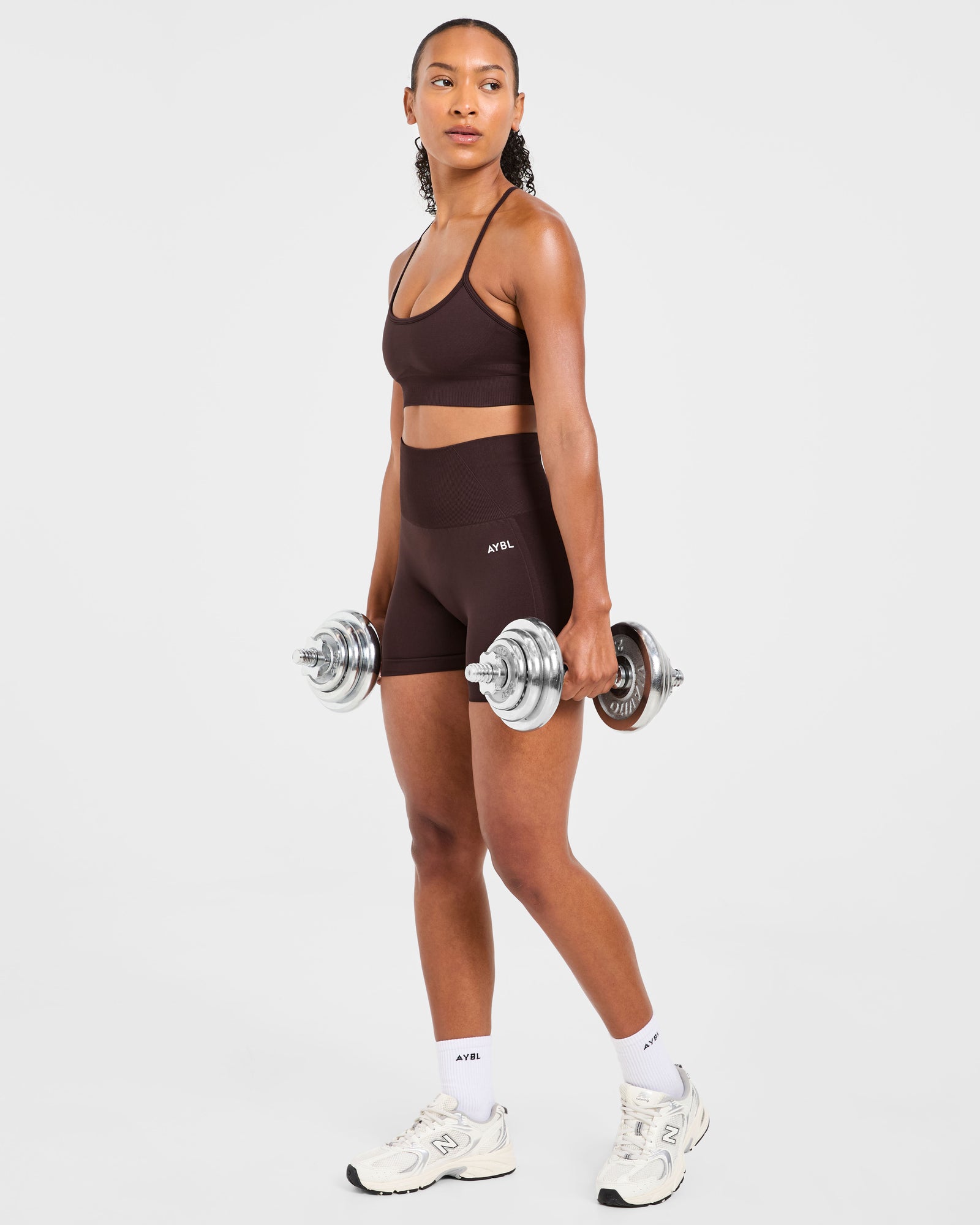 JD Empower Seamless Shorts - Cocoa Brown (Copy)