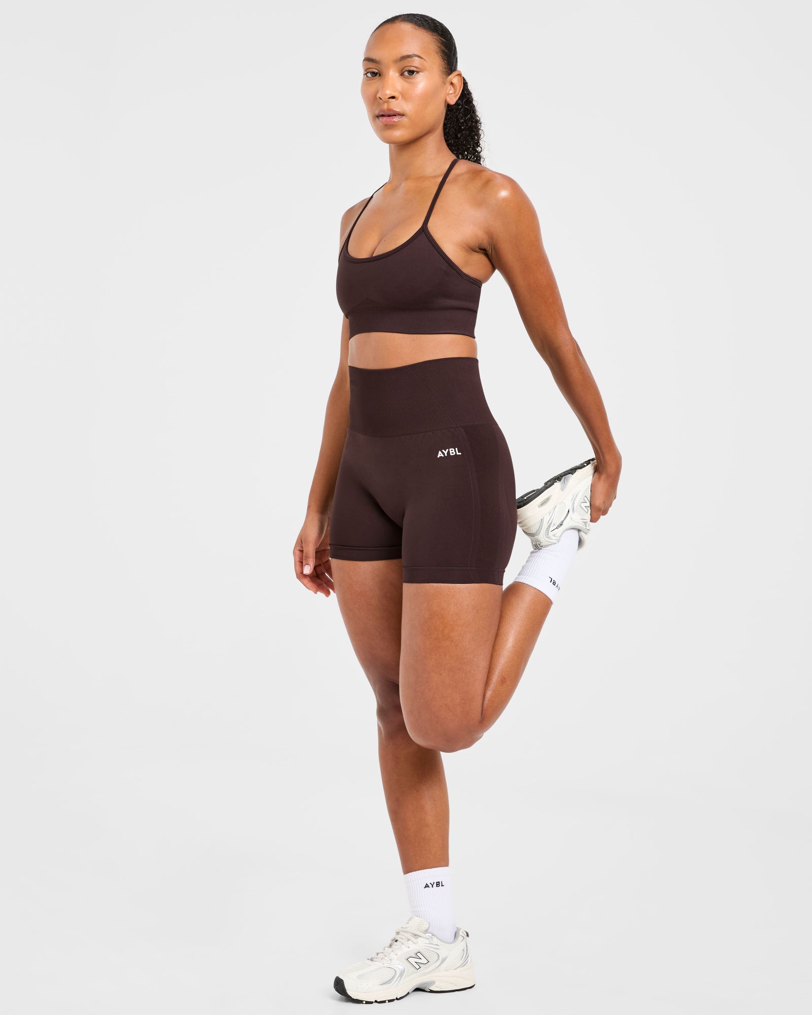 JD Empower Seamless Shorts - Cocoa Brown (Copy)