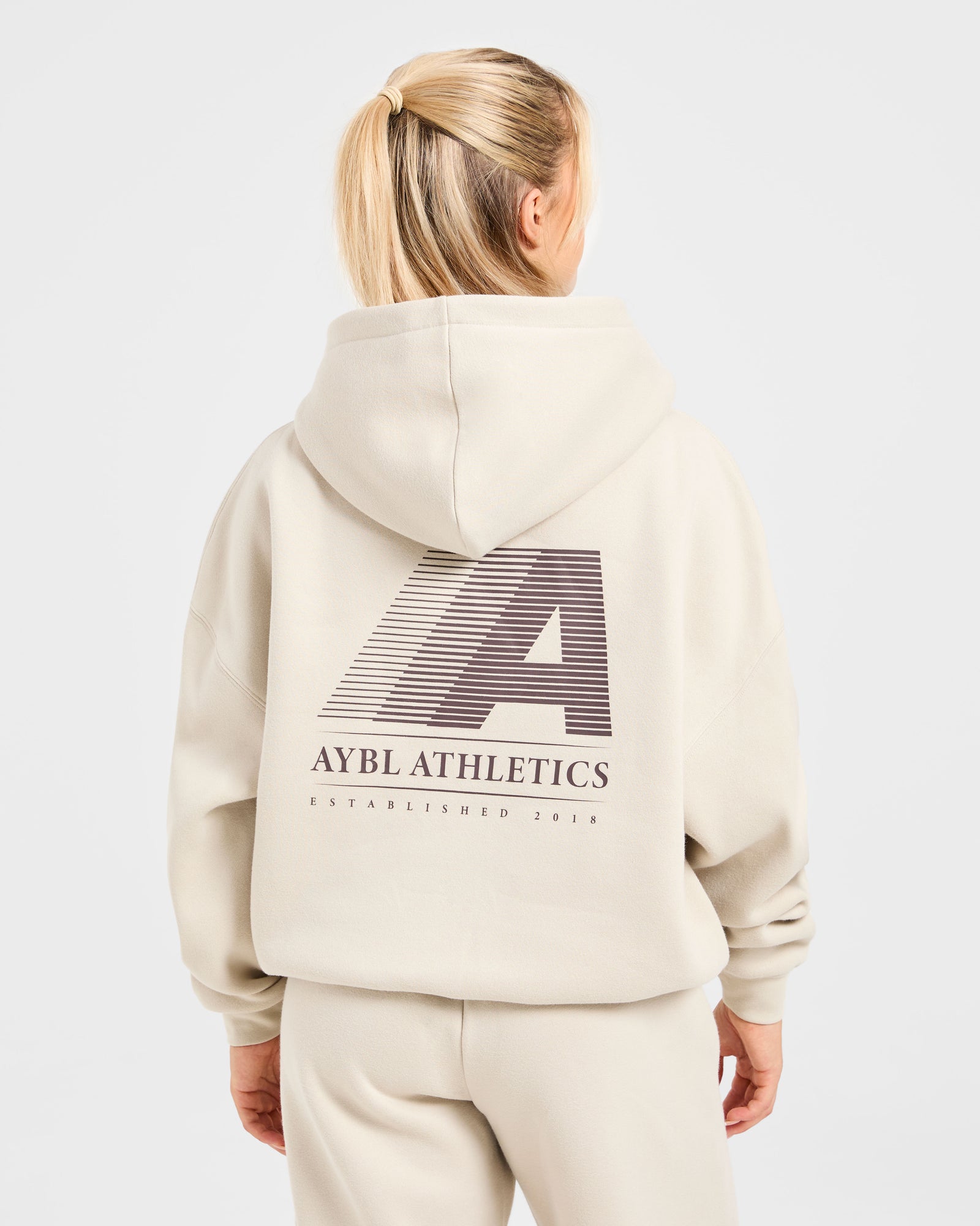 JD Retro Athletics Oversized Hoodie - Sand (Copy)
