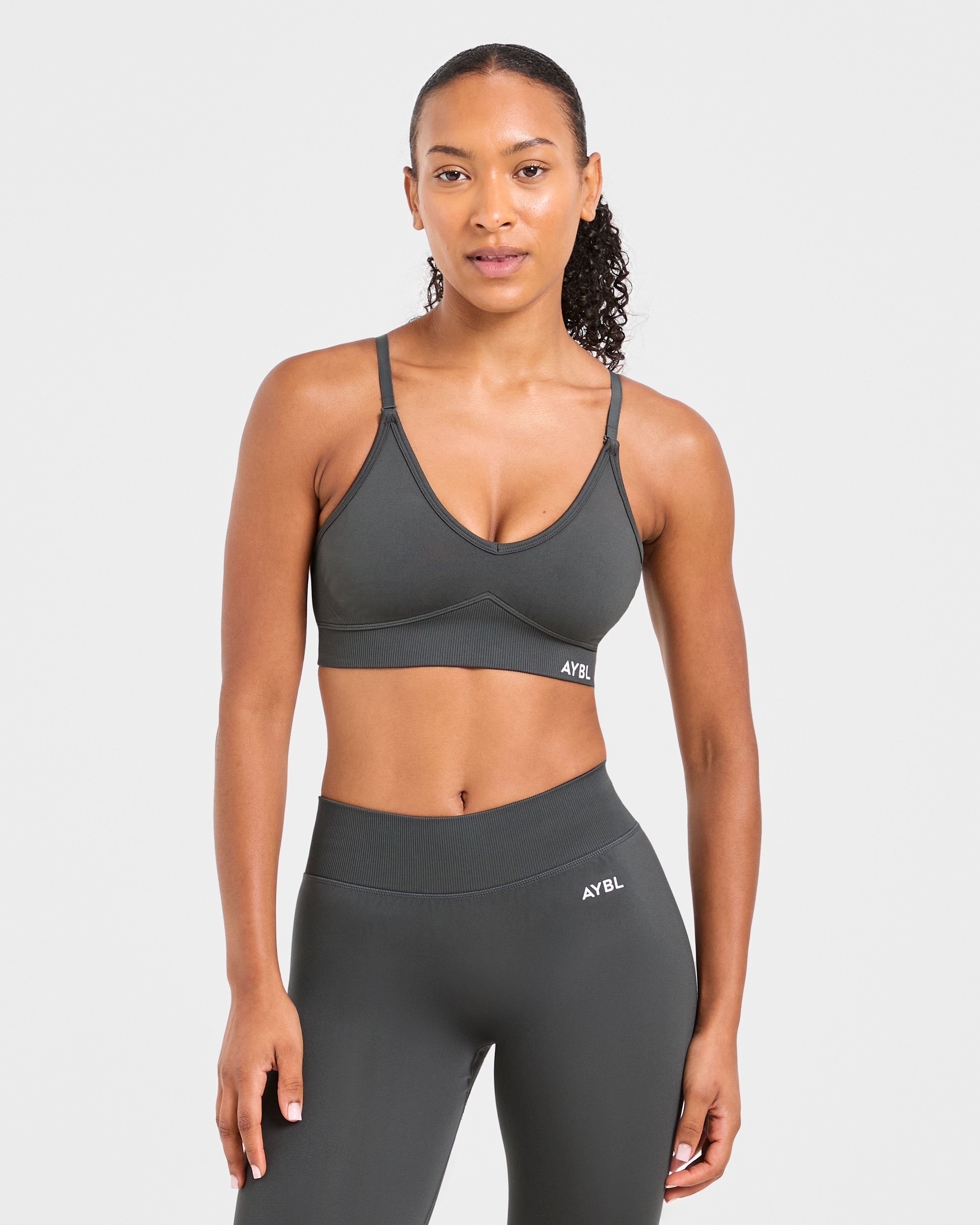 JD Adapt Seamless Sports Bra - Dark Charcoal (Copy)