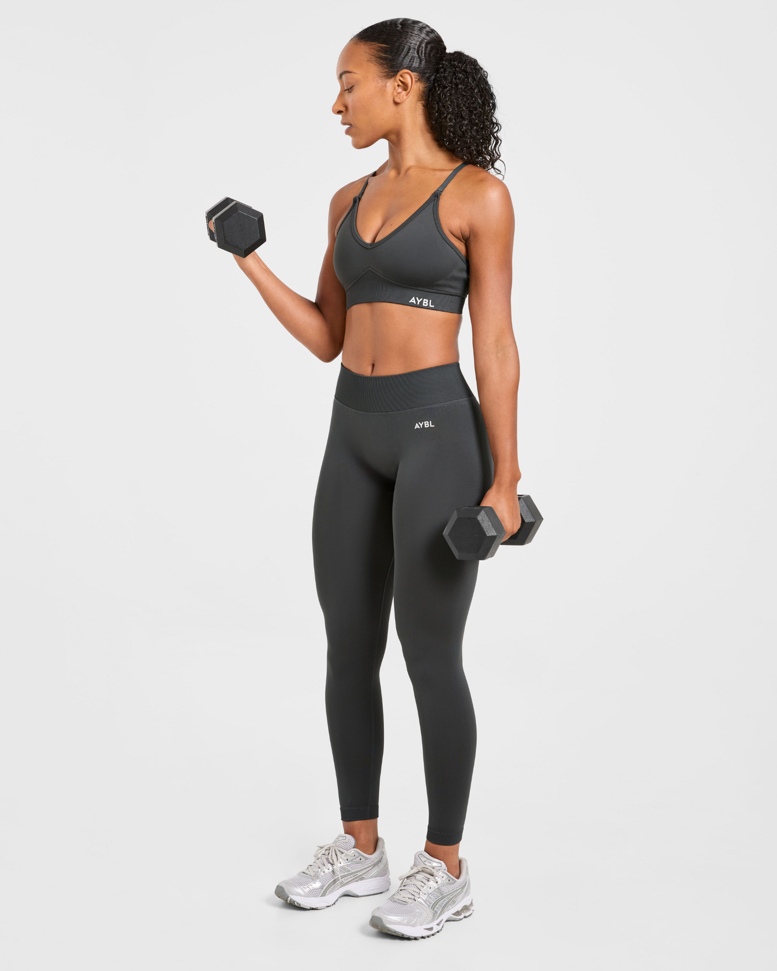 Adapt Seamless Leggings - Dark Charcoal