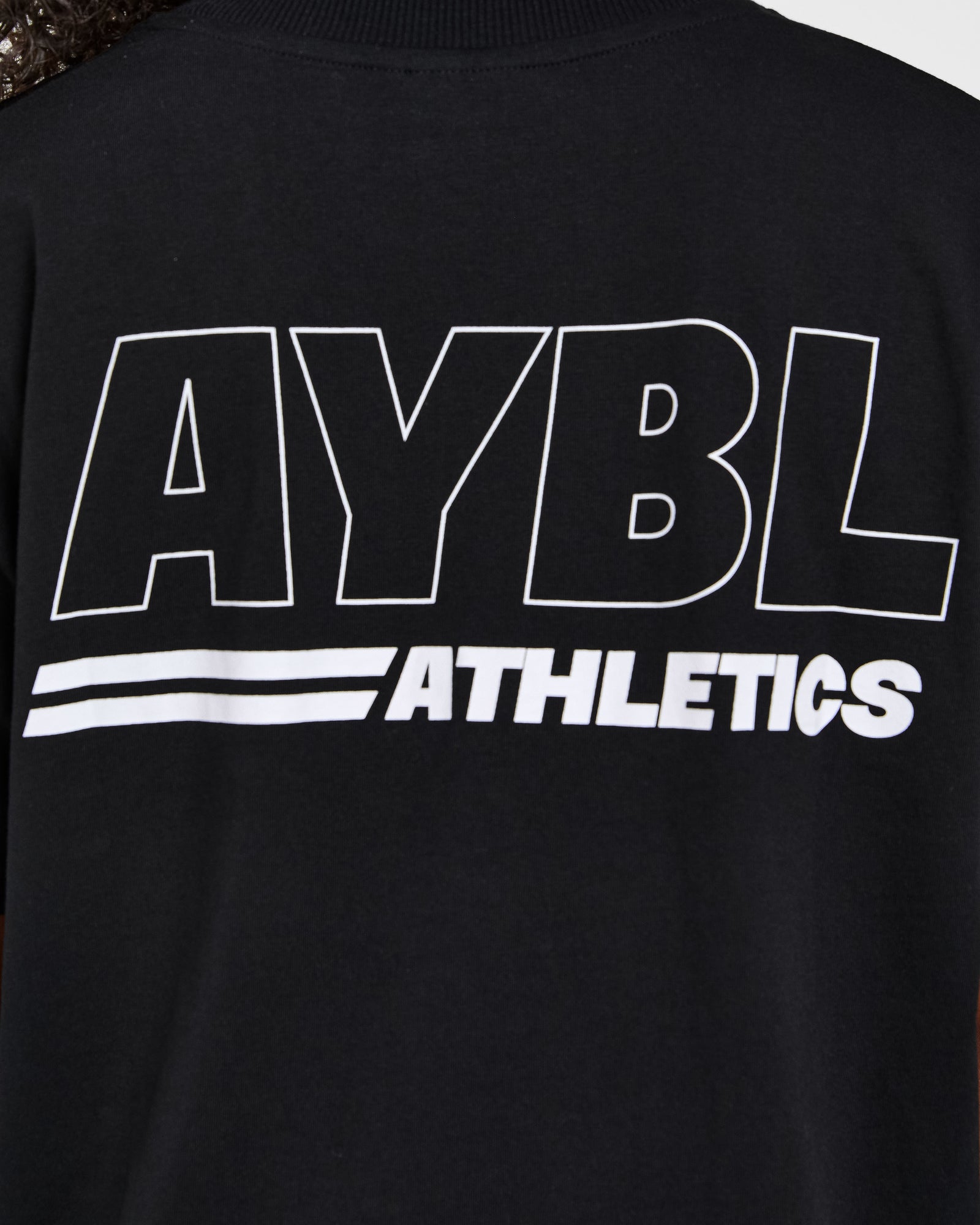 JD Athletics Track Oversized T Shirt - Black/White