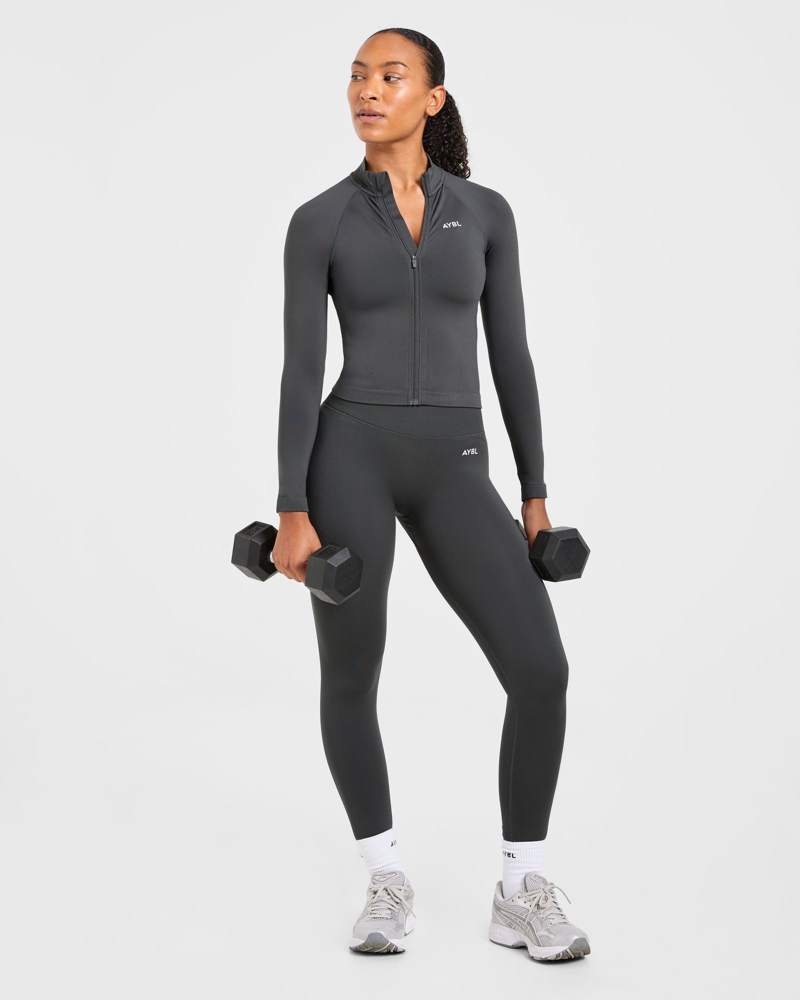 JD Adapt Seamless Jacket - Dark Charcoal (Copy)