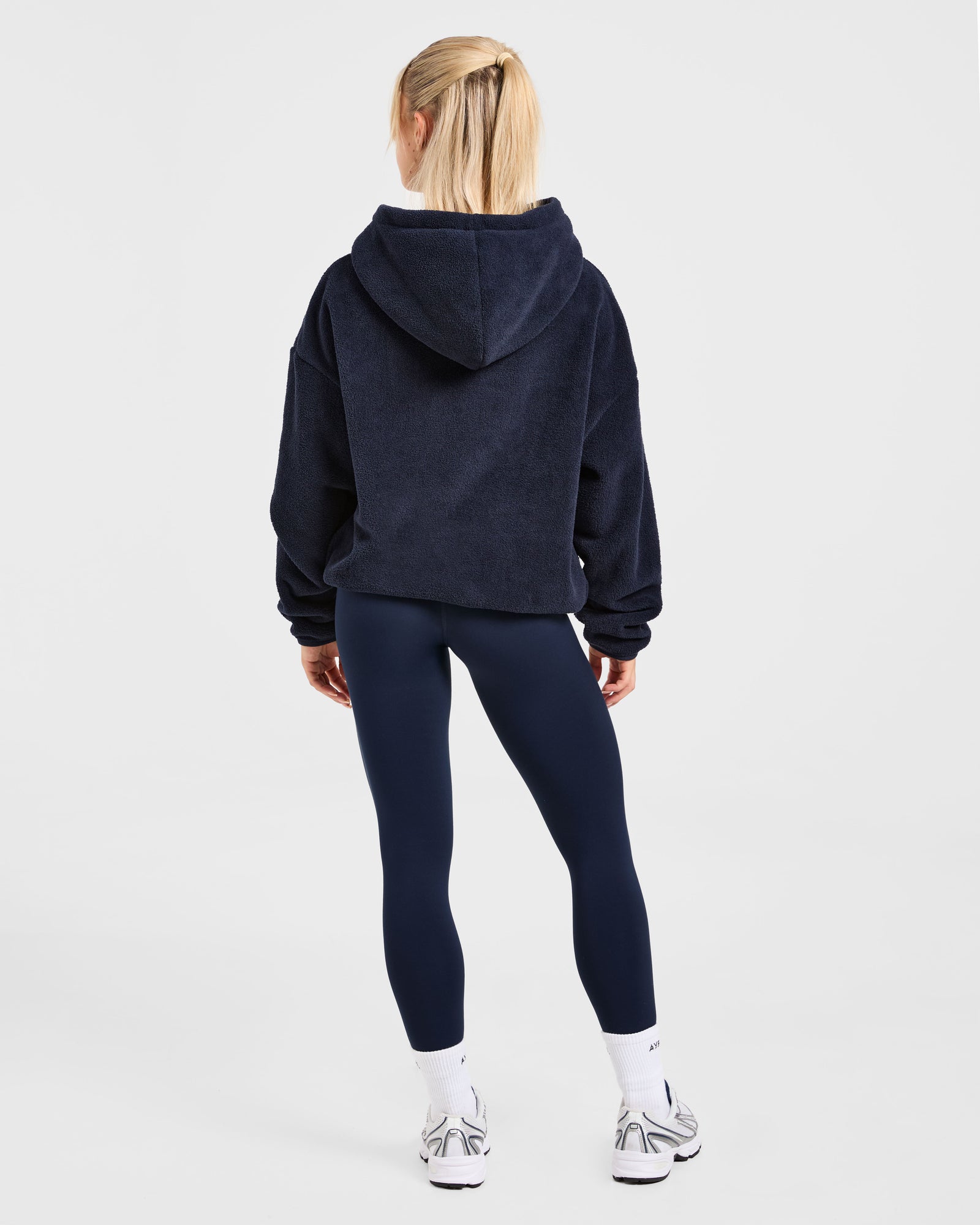 AYBL Sports Oversized Fleece Hoodie - Navy